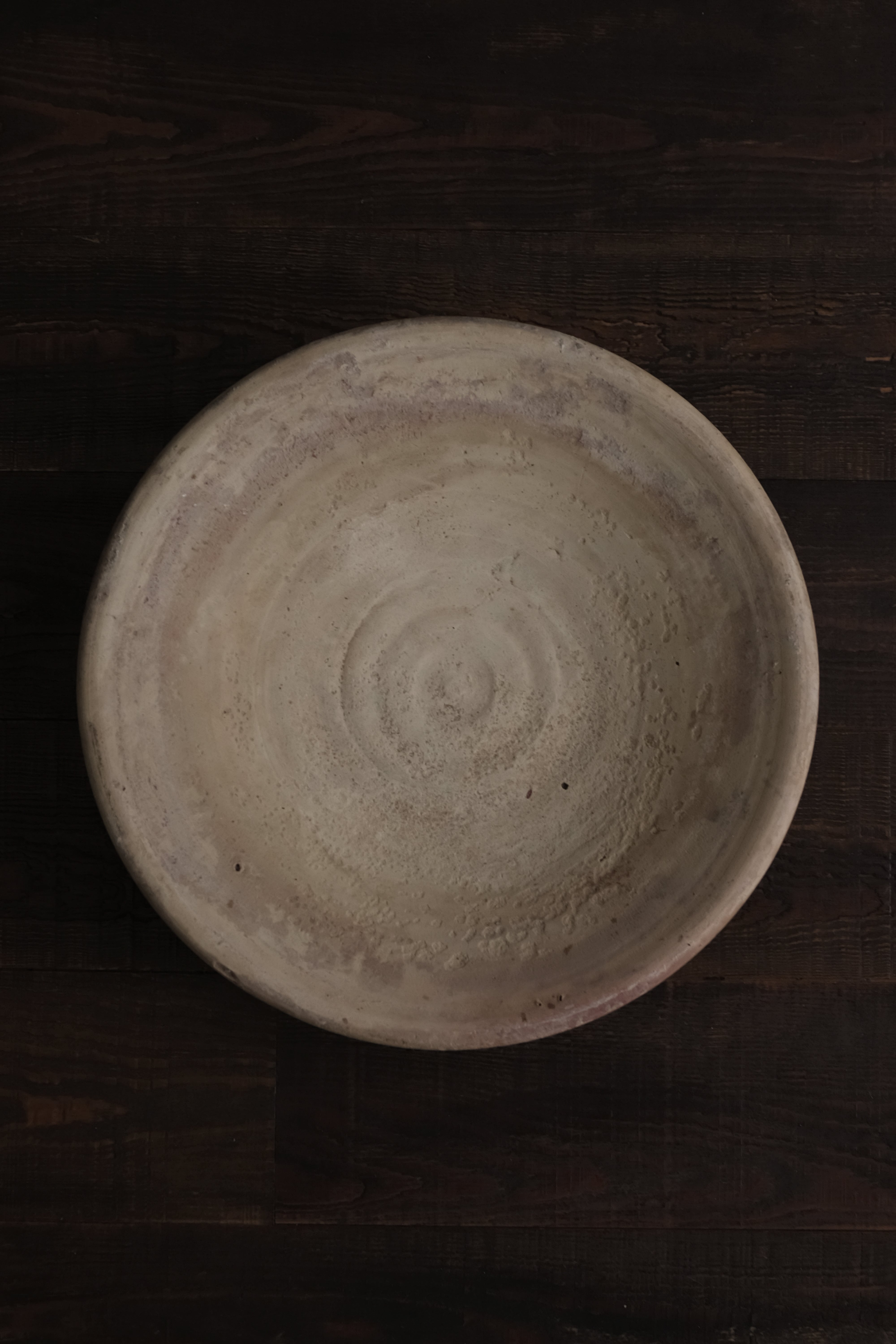  19世紀 イタリア プーリア 無釉素焼き皿 AT-23622, Puglia 23622,- ambiant