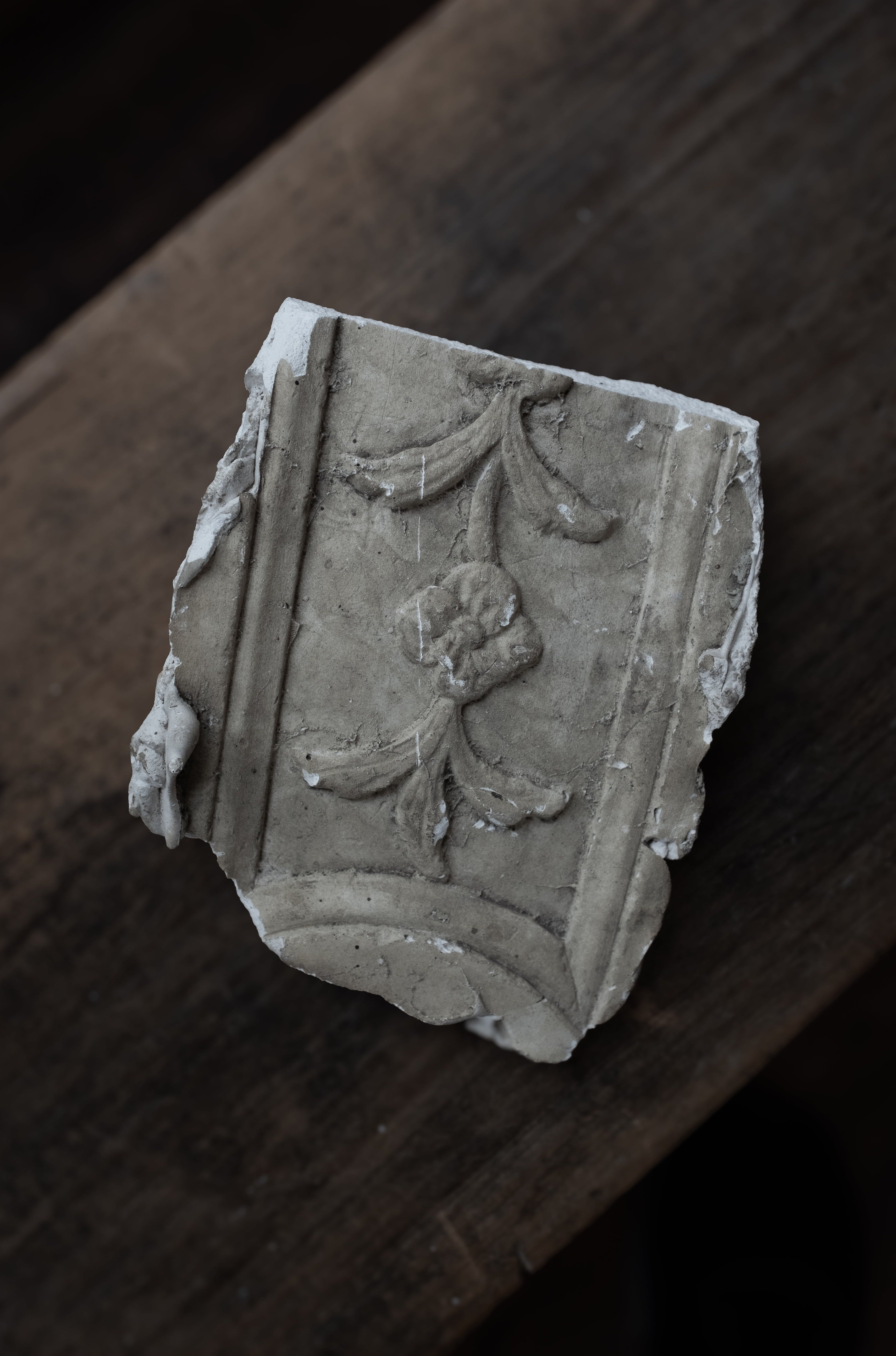 石膏 オブジェ フランス アンティーク AN-23254, Antique Plaster Object,- ambiant