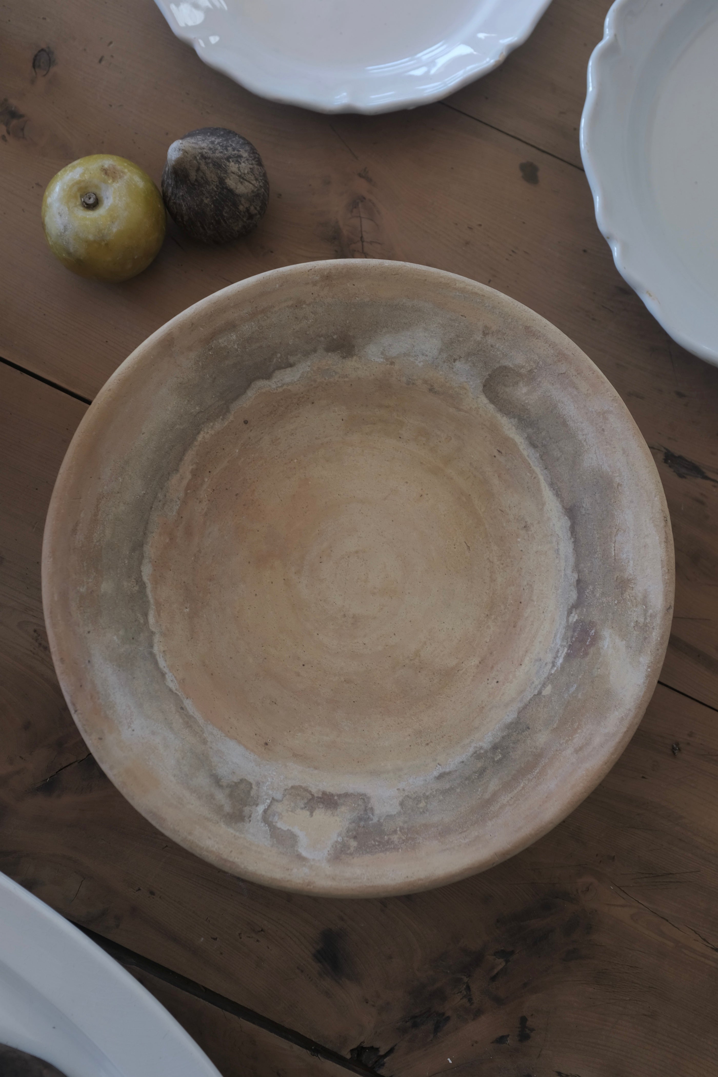 19世紀 イタリア プーリア 無釉素焼き皿