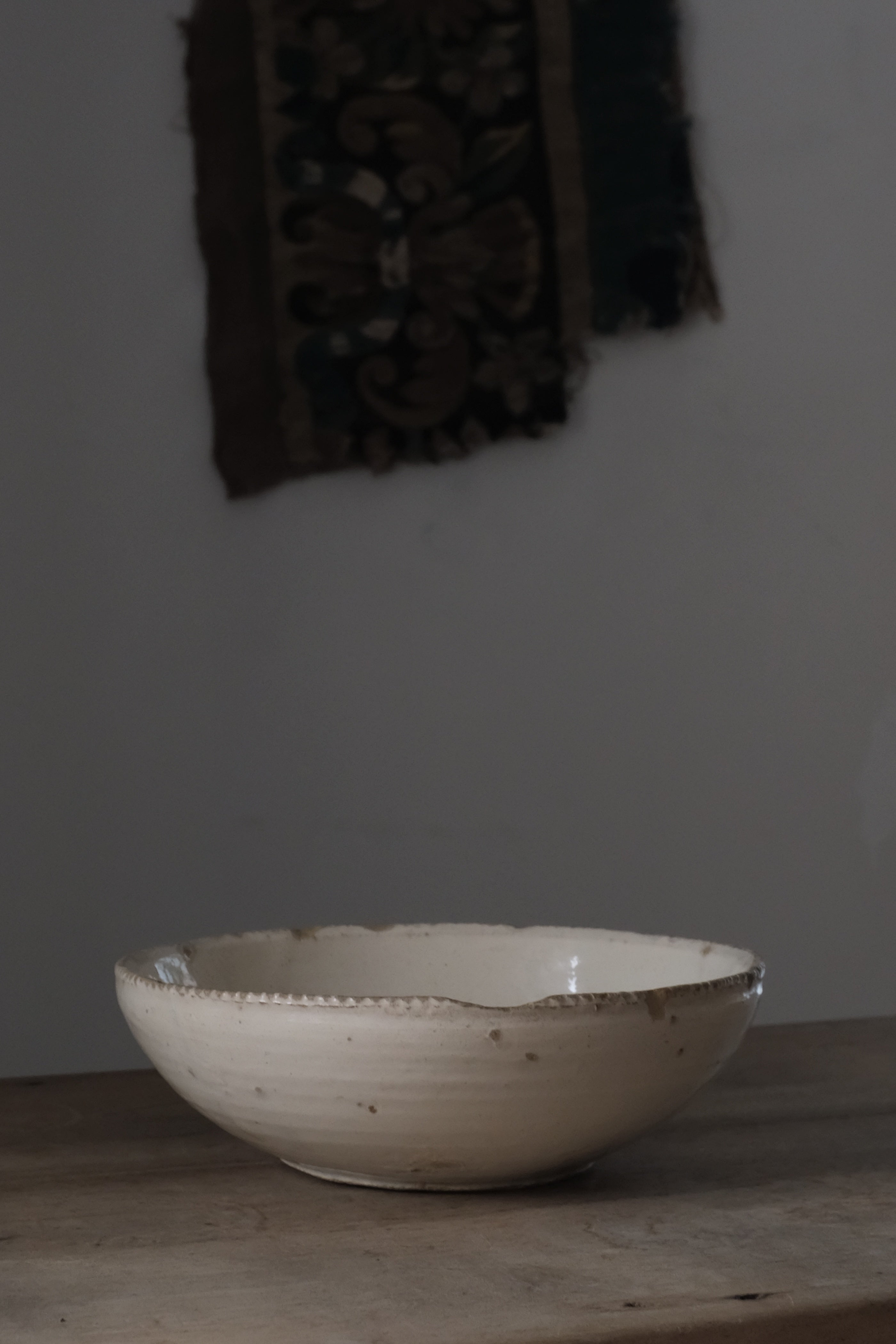 Italy Antique Grottaglie Bowl 1800s / 19世紀 イタリア