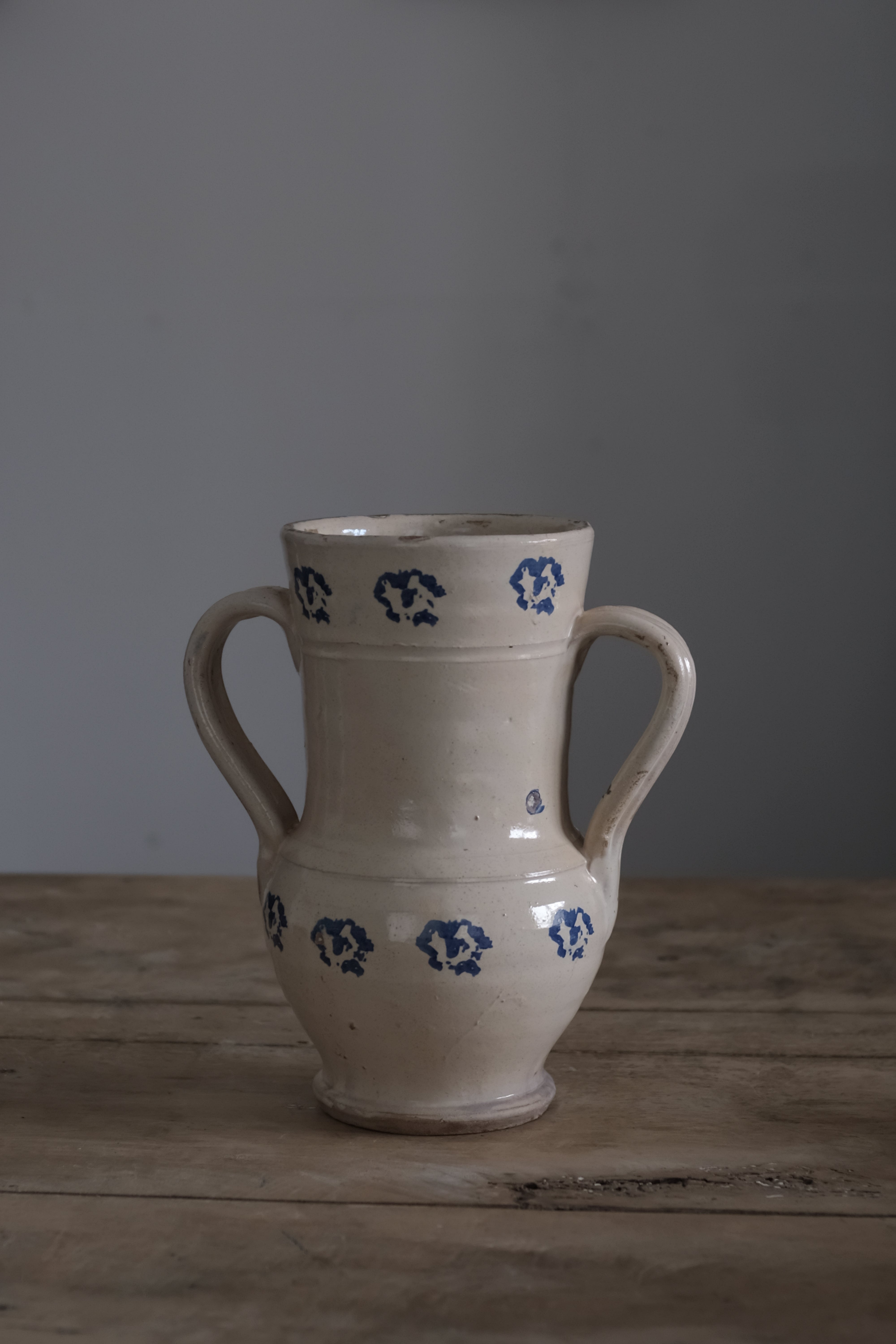 Italian outlet 1800's stoneware pitcher