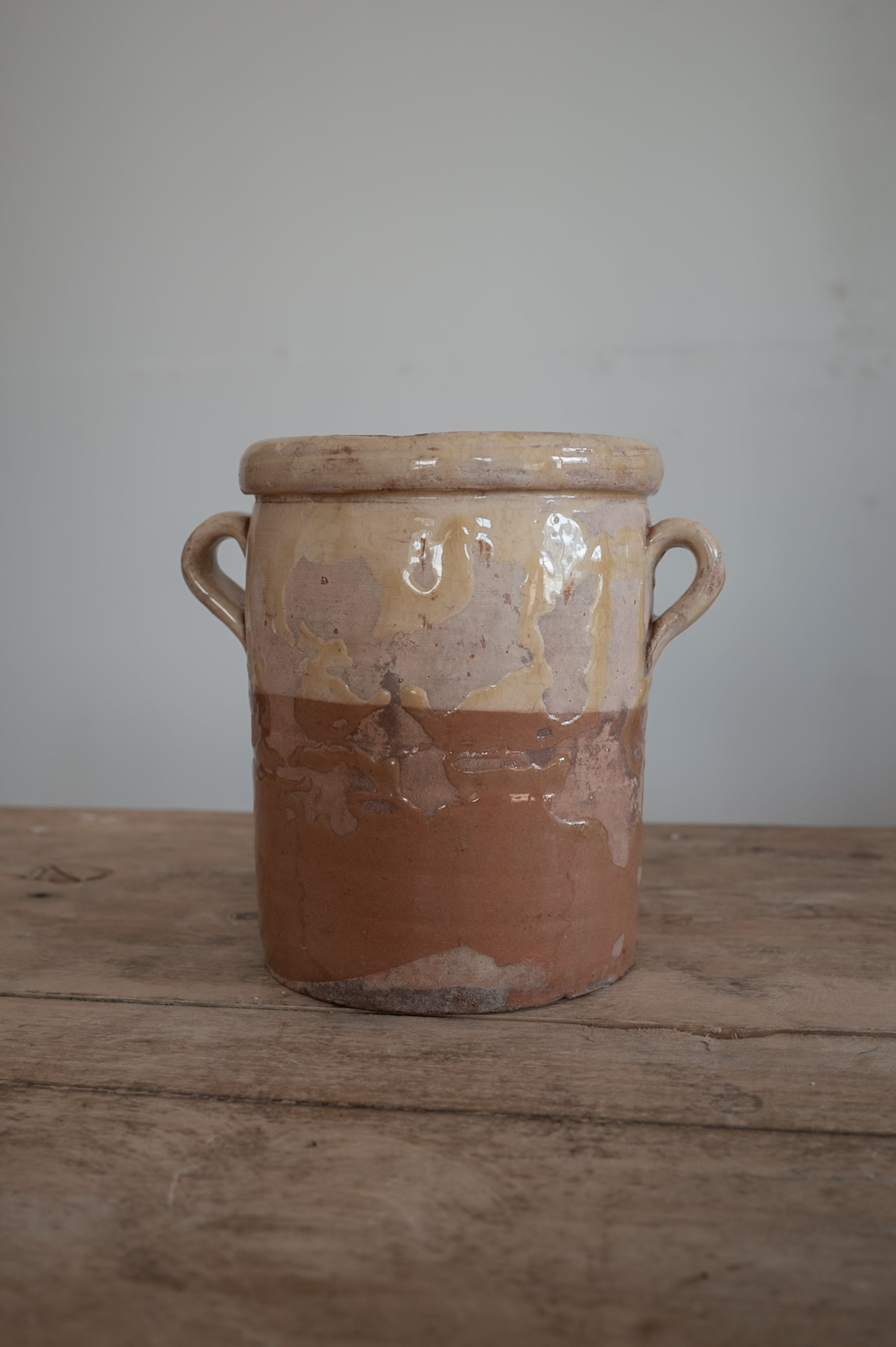 19th century - 20th century Puglia Grottaglie food storage jar AN-24166