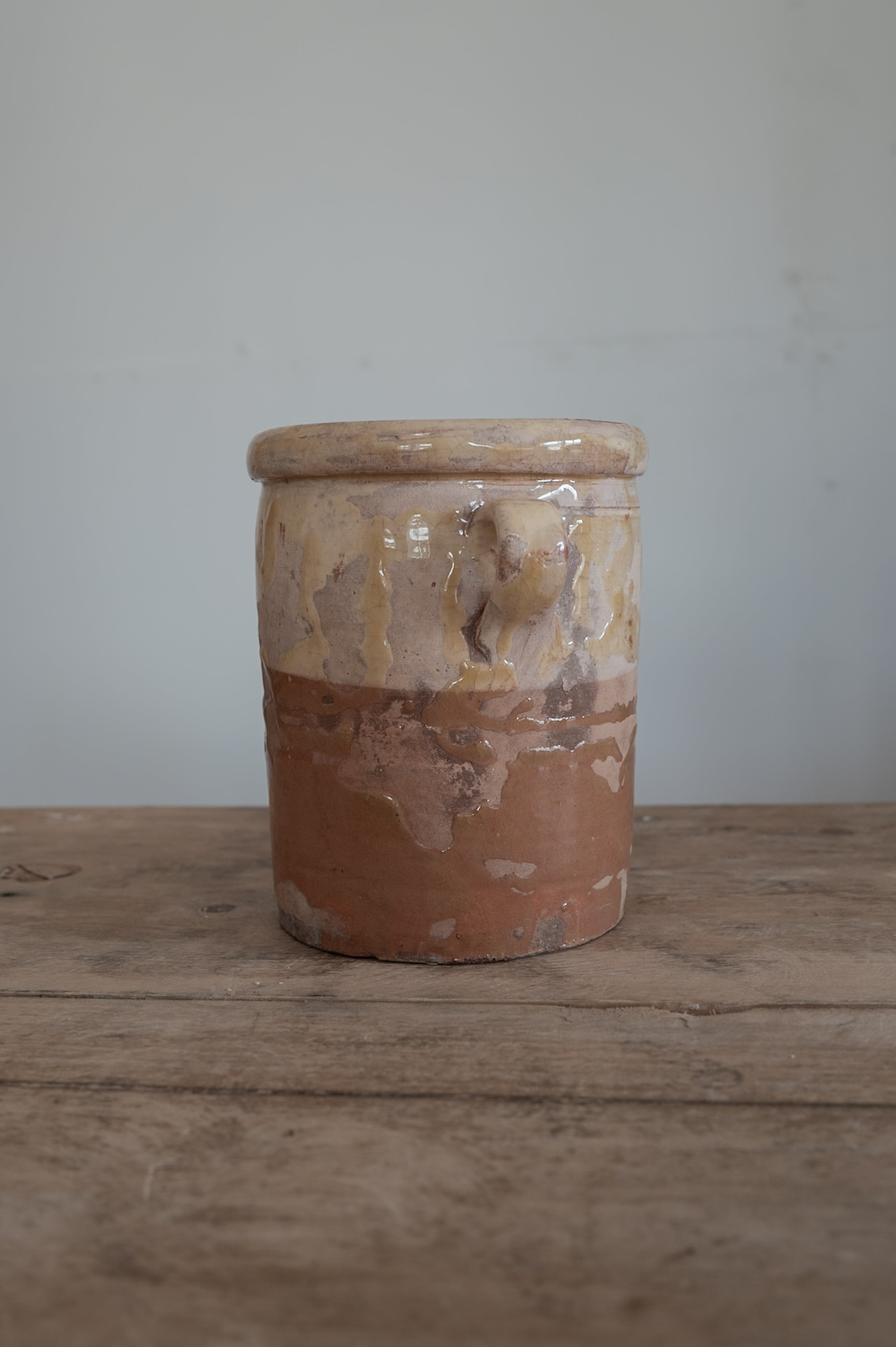 19th century - 20th century Puglia Grottaglie food storage jar AN-24166