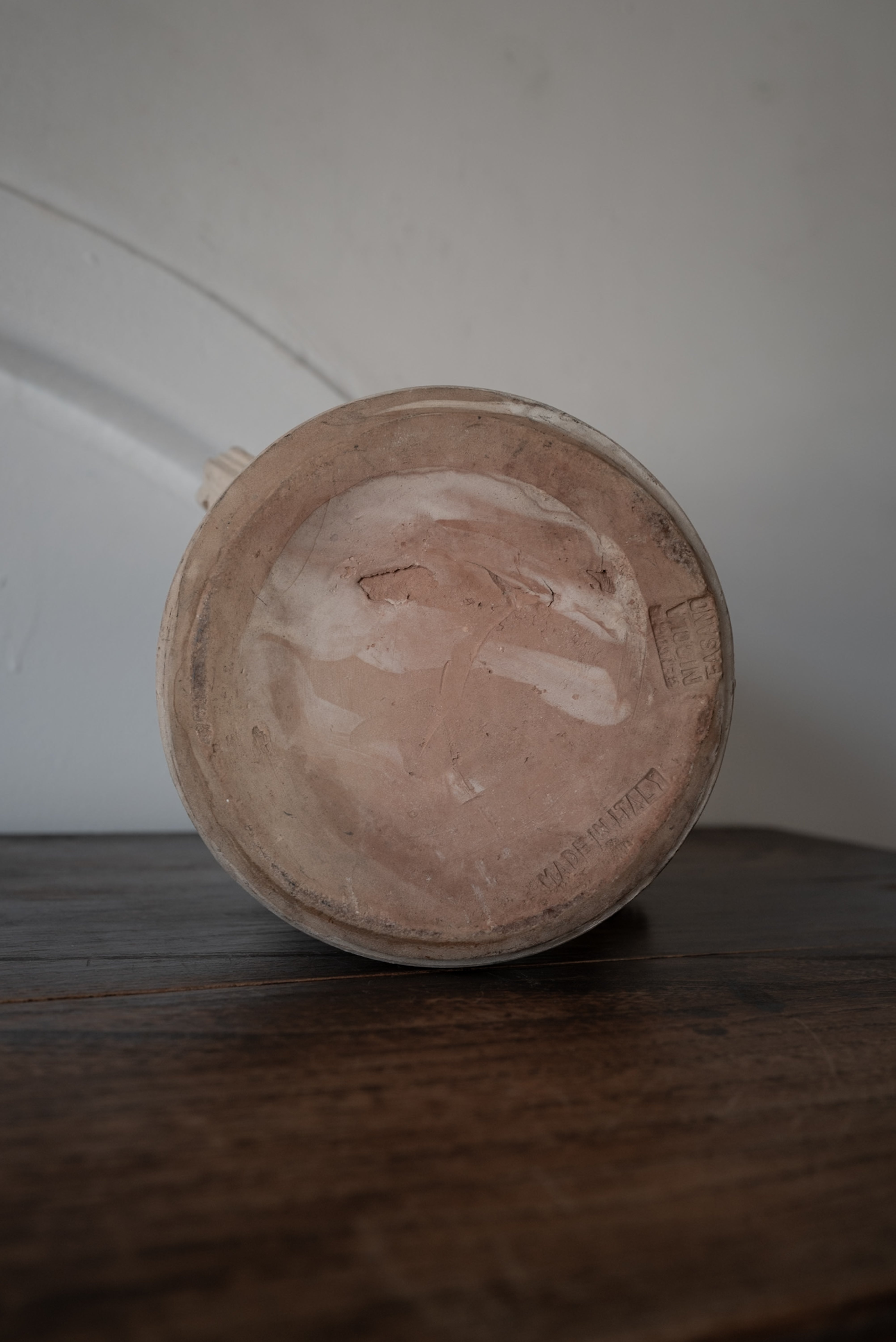 19th-20th century Puglia Grottaglie food storage jar