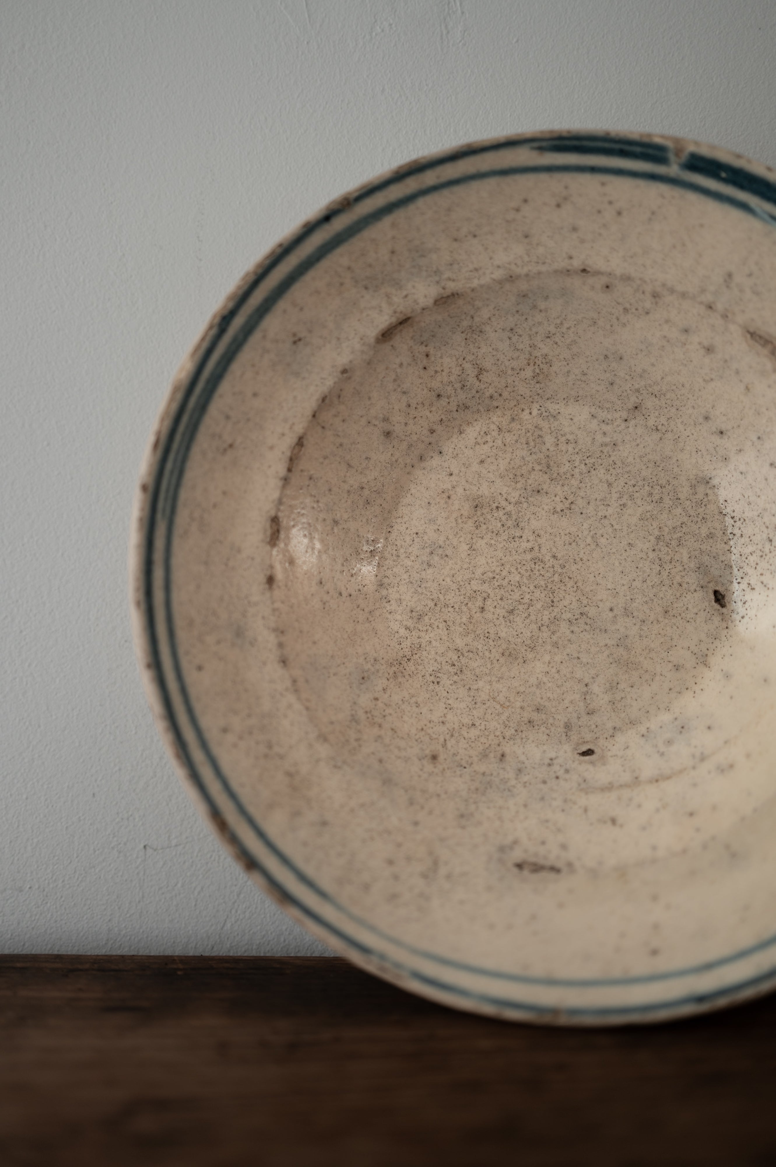 19th Century Italian Puglia Grottaglie Deep Plate AN-24147