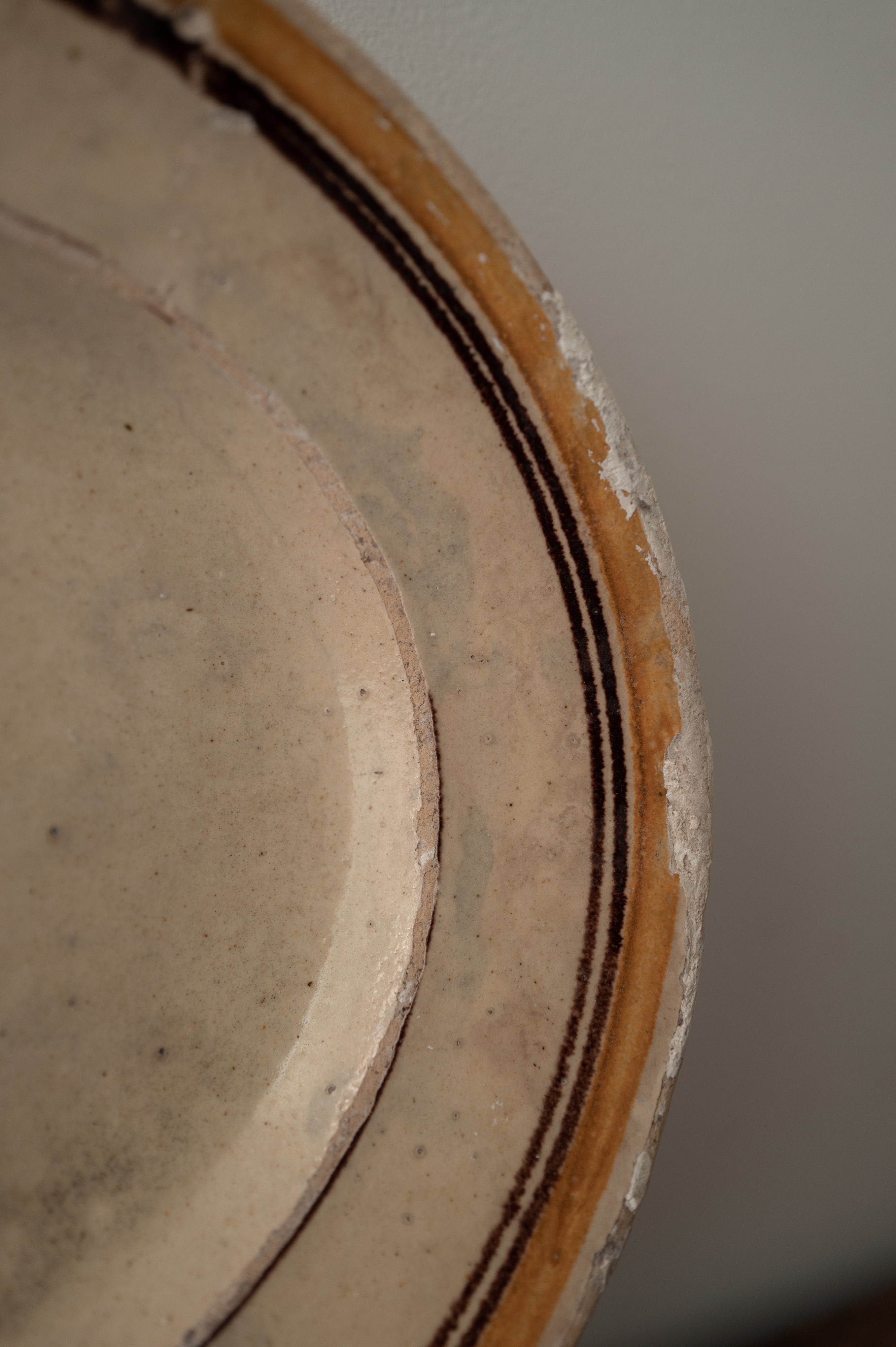 19th Century Italian Puglia Grottaglie Deep Plate AN-24169