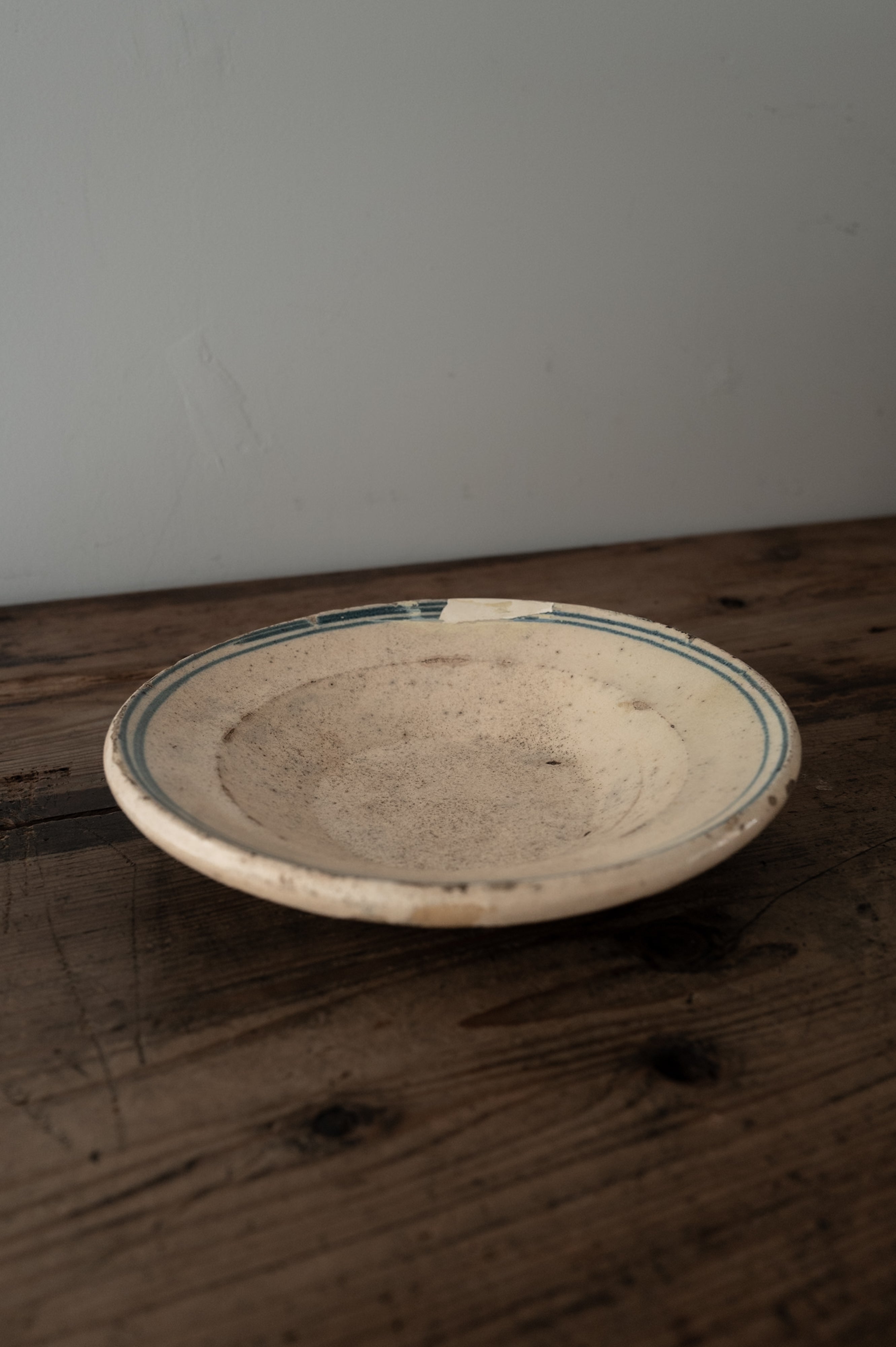19th Century Italian Puglia Grottaglie Deep Plate AN-24147