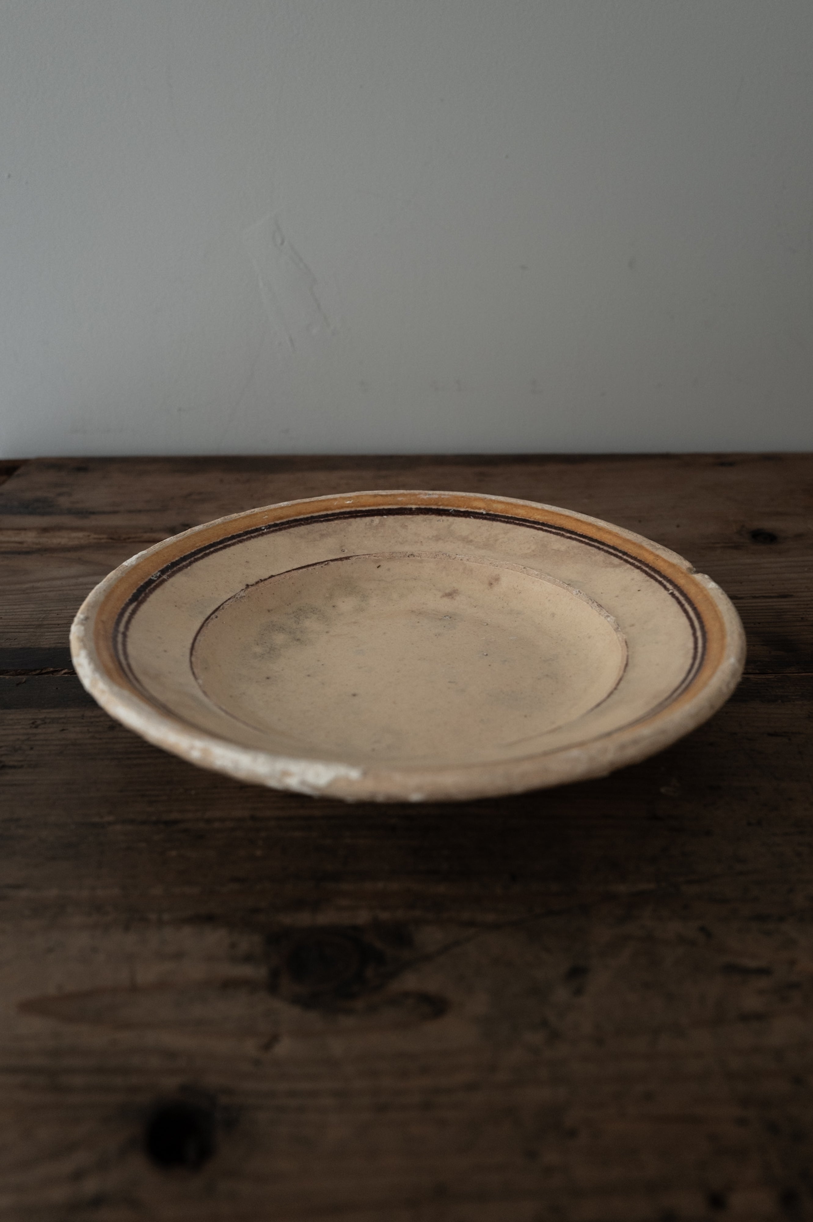 19th Century Italian Puglia Grottaglie Deep Plate AN-24169