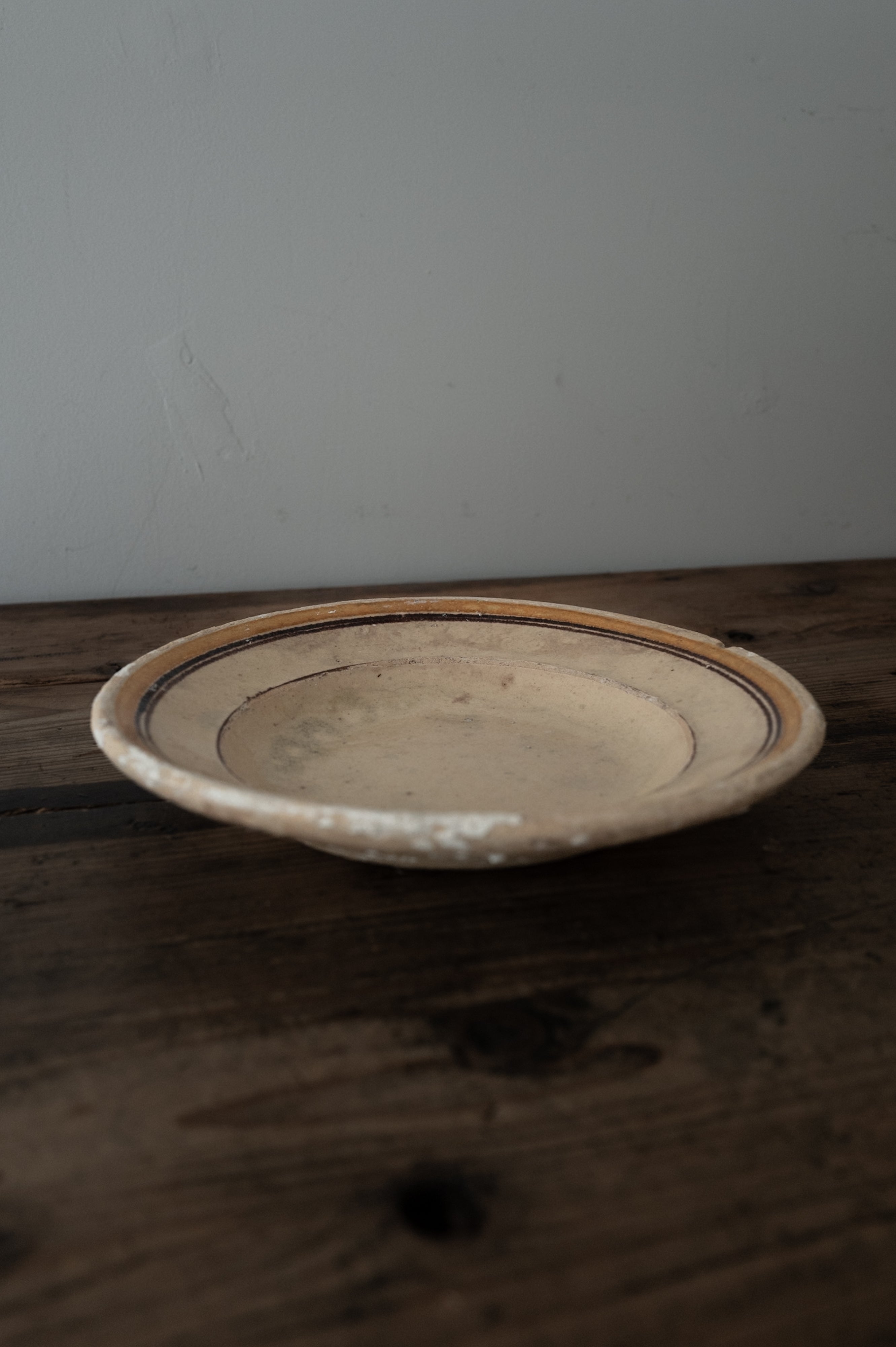 19th Century Italian Puglia Grottaglie Deep Plate AN-24169