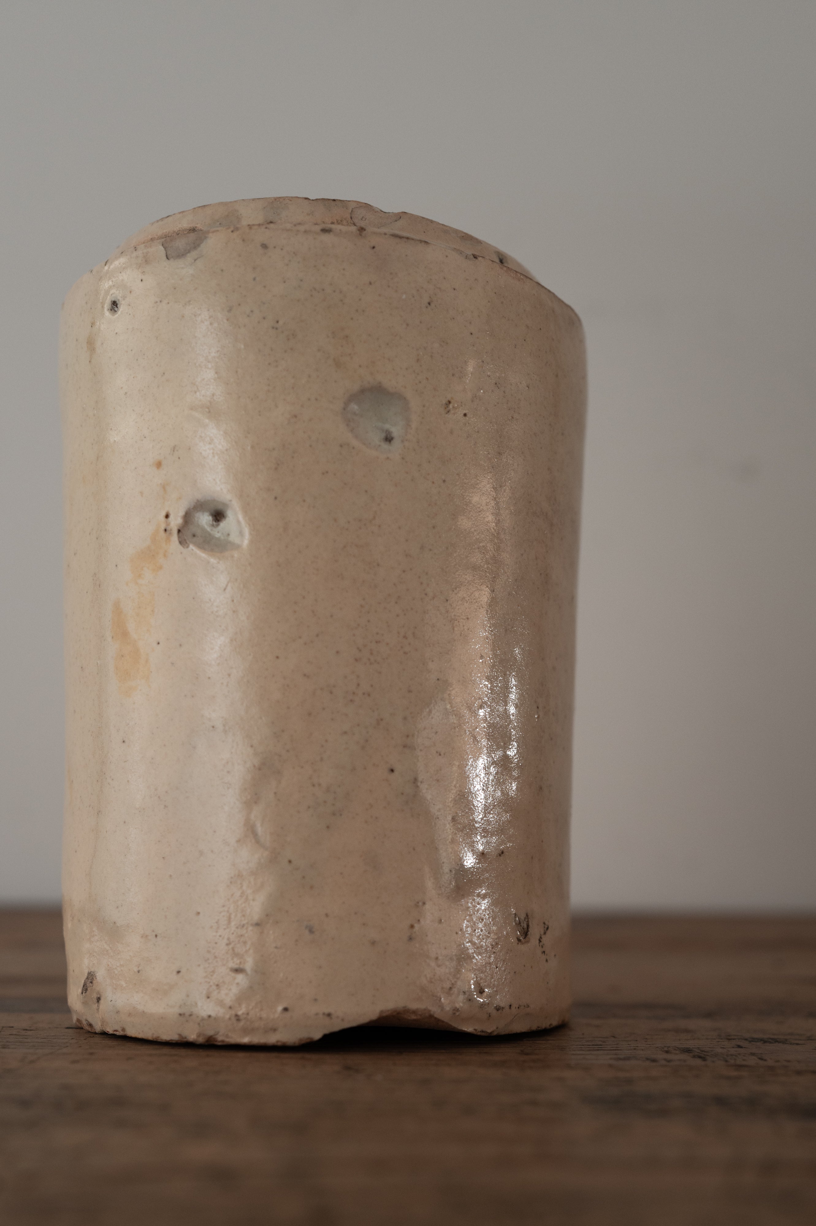 19th Century Italy, Puglia, Grottaglie Food Storage Jar AN-24133