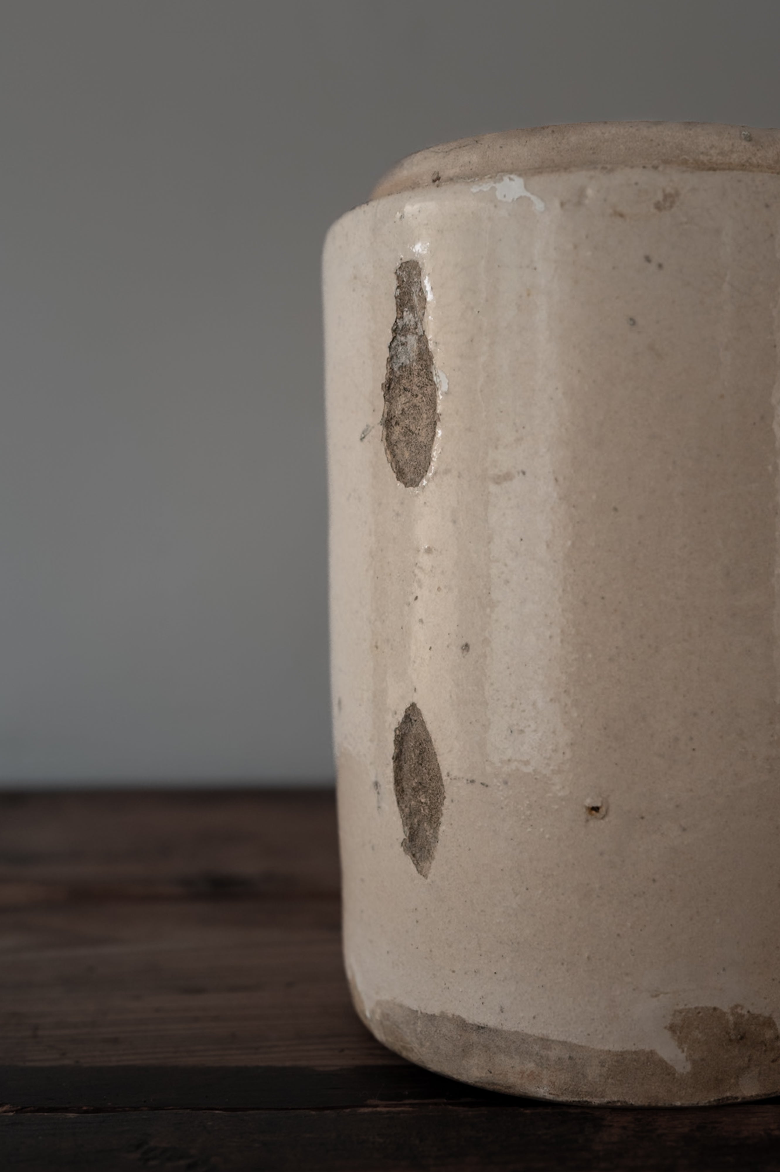 19th Century Puglia Grottaglie Food Storage Jar AN-24164