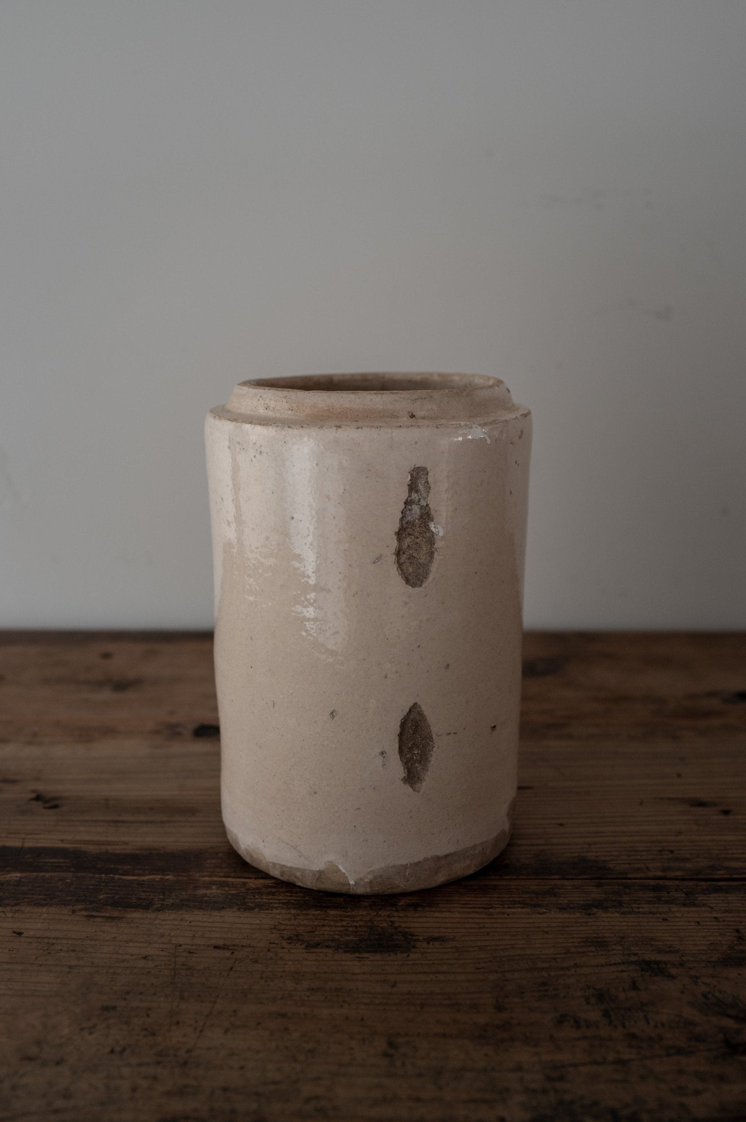 19th Century Puglia Grottaglie Food Storage Jar AN-24164