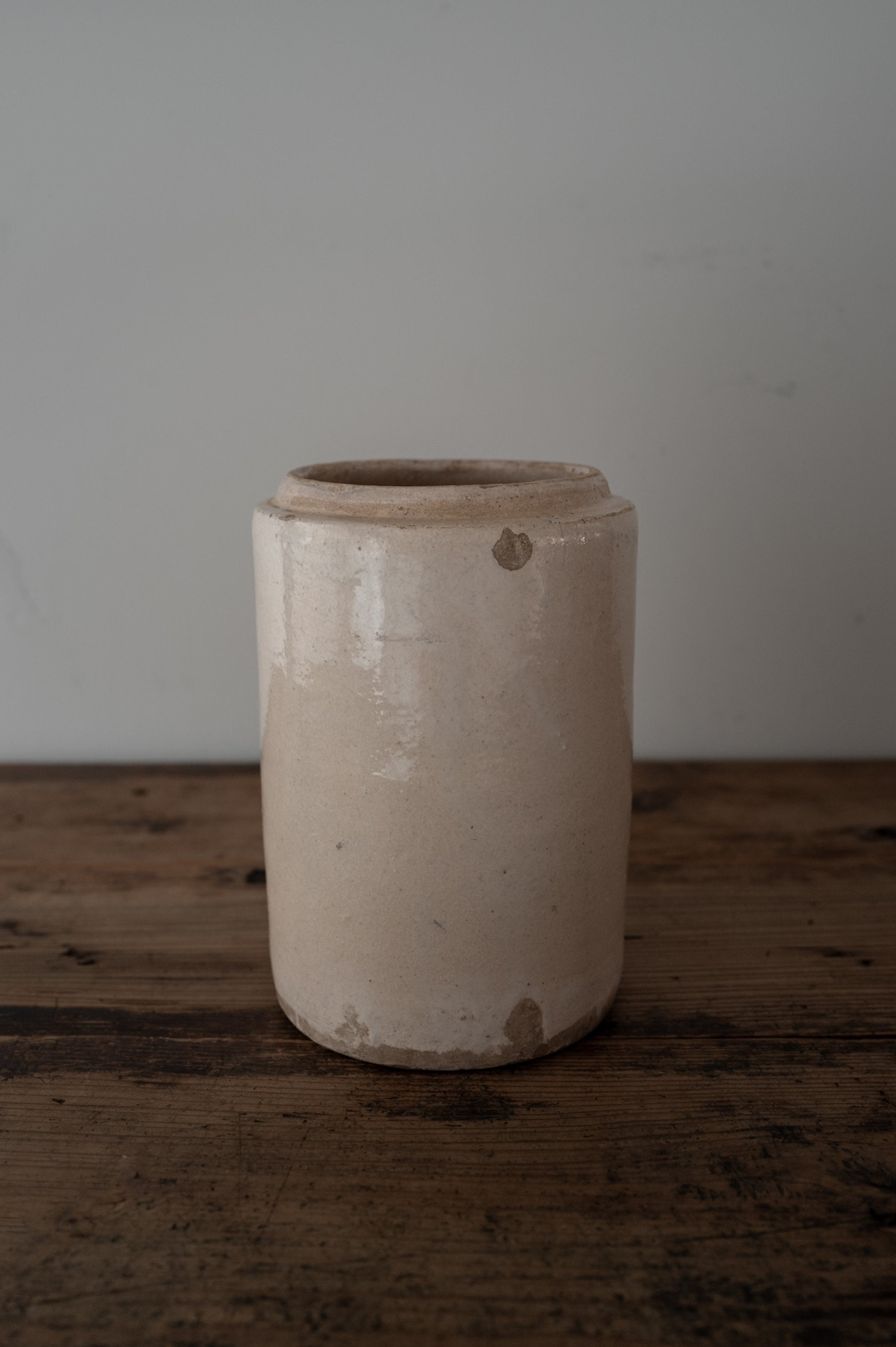 19th Century Puglia Grottaglie Food Storage Jar AN-24164