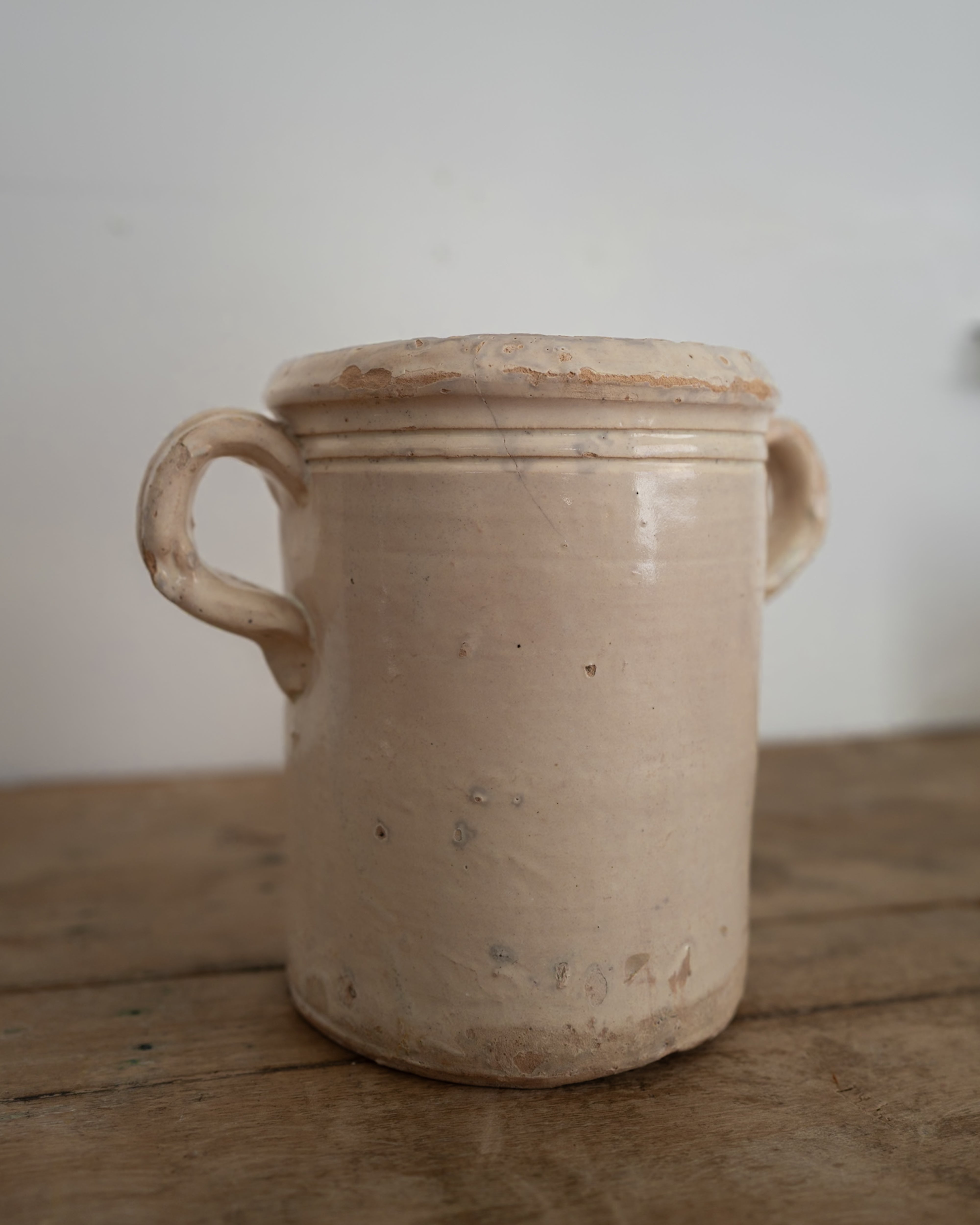 19th Century Italian Puglia Grottaglie Pot AN-25074