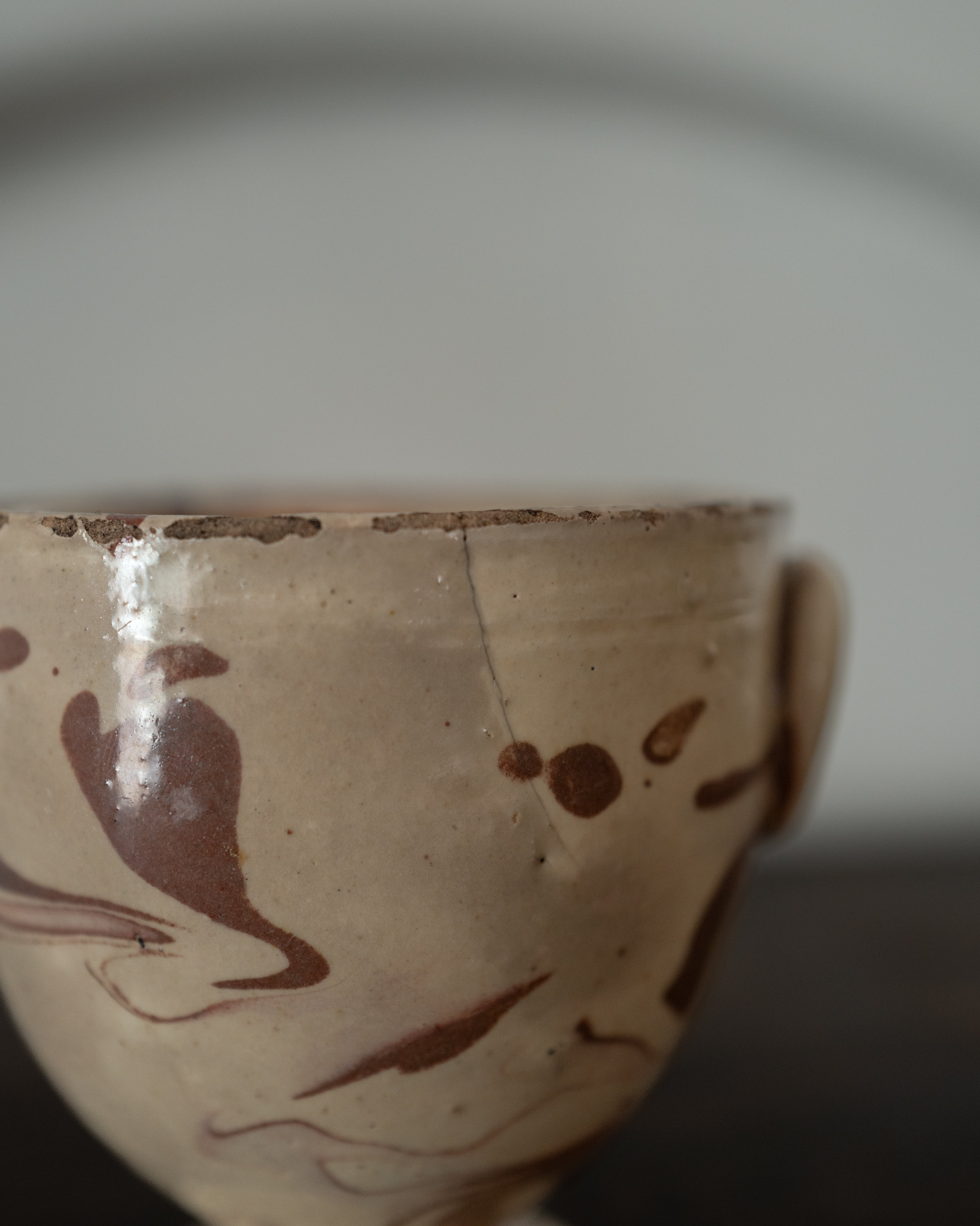 19th Century Italian Puglia Lidded Pottery AN-25077