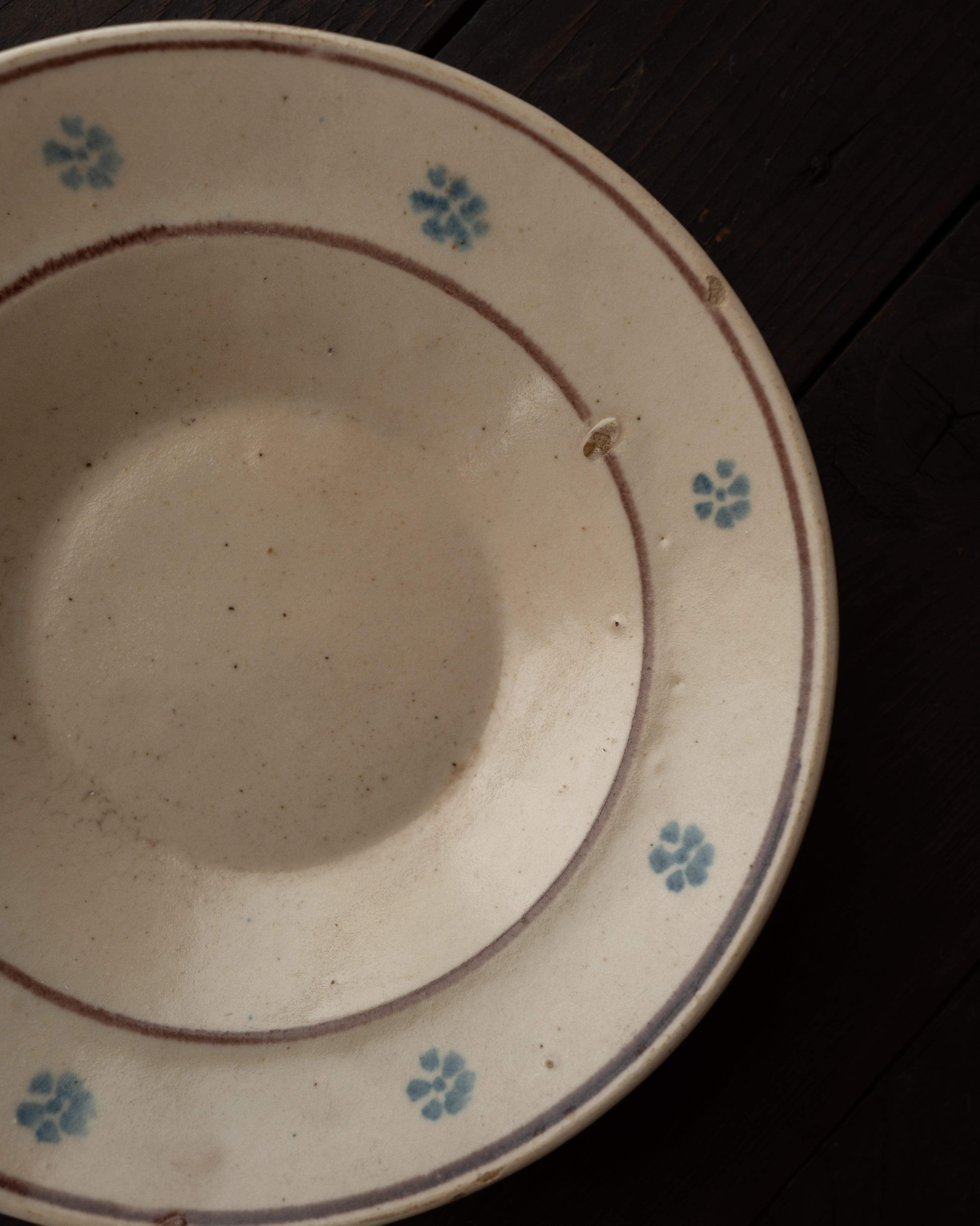 Italian Puglia Grottaglie Blue Pattern Plate AN-5207
