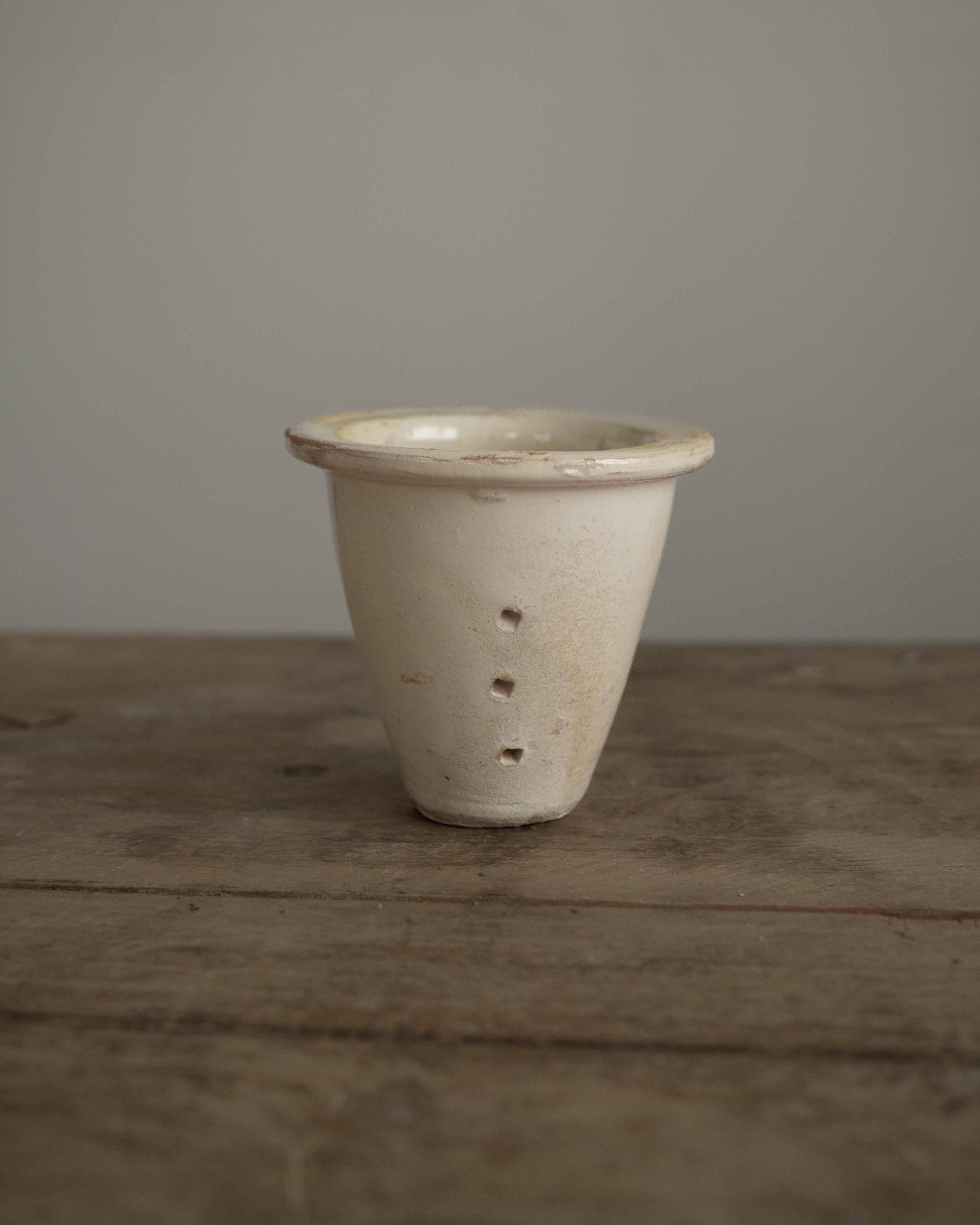 Southern Italy, Puglia, Grottaglie, Ricotta Cheese Drainer AN-24073