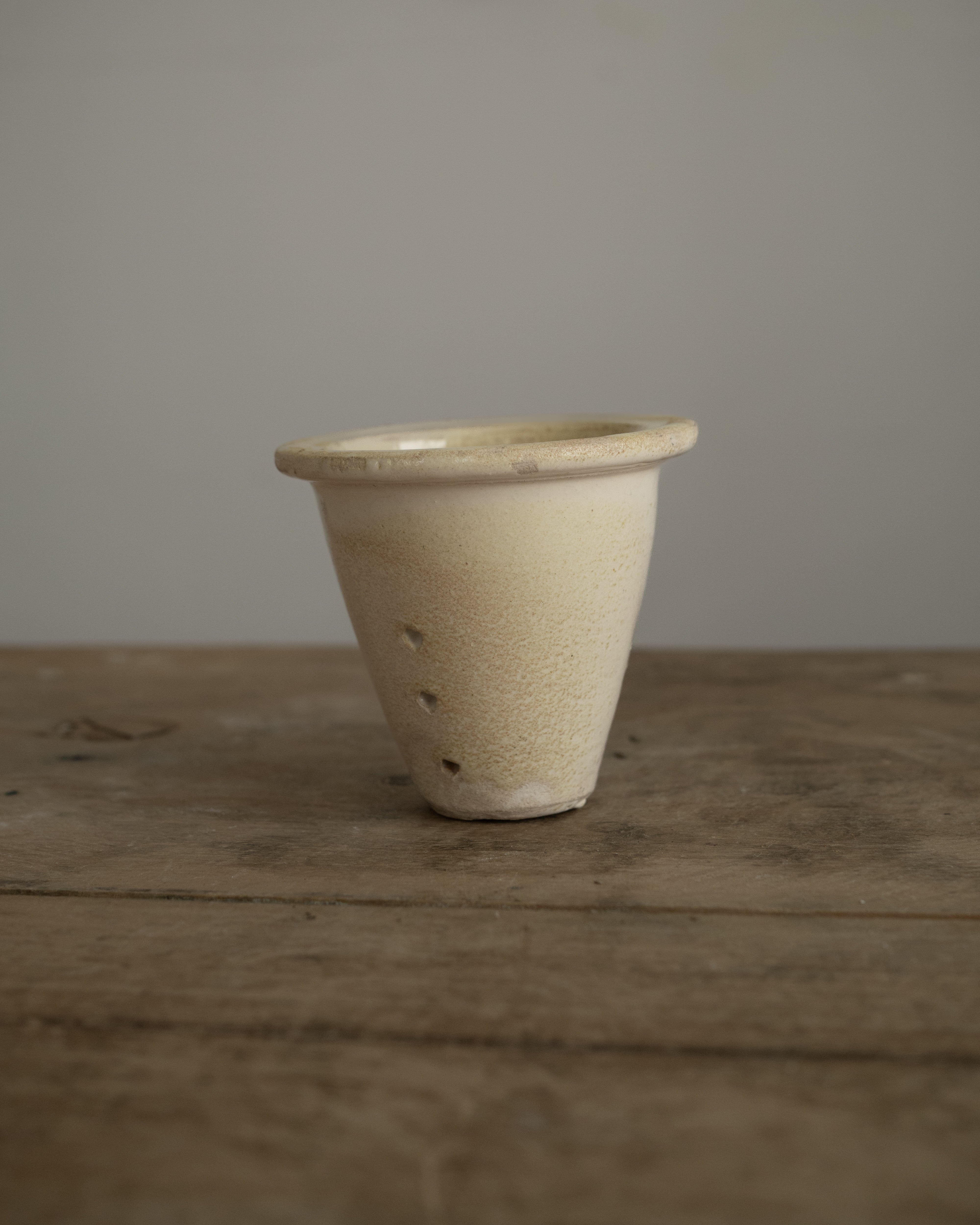 Southern Italy, Puglia, Grottaglie, Ricotta Cheese Drainer AN-24073