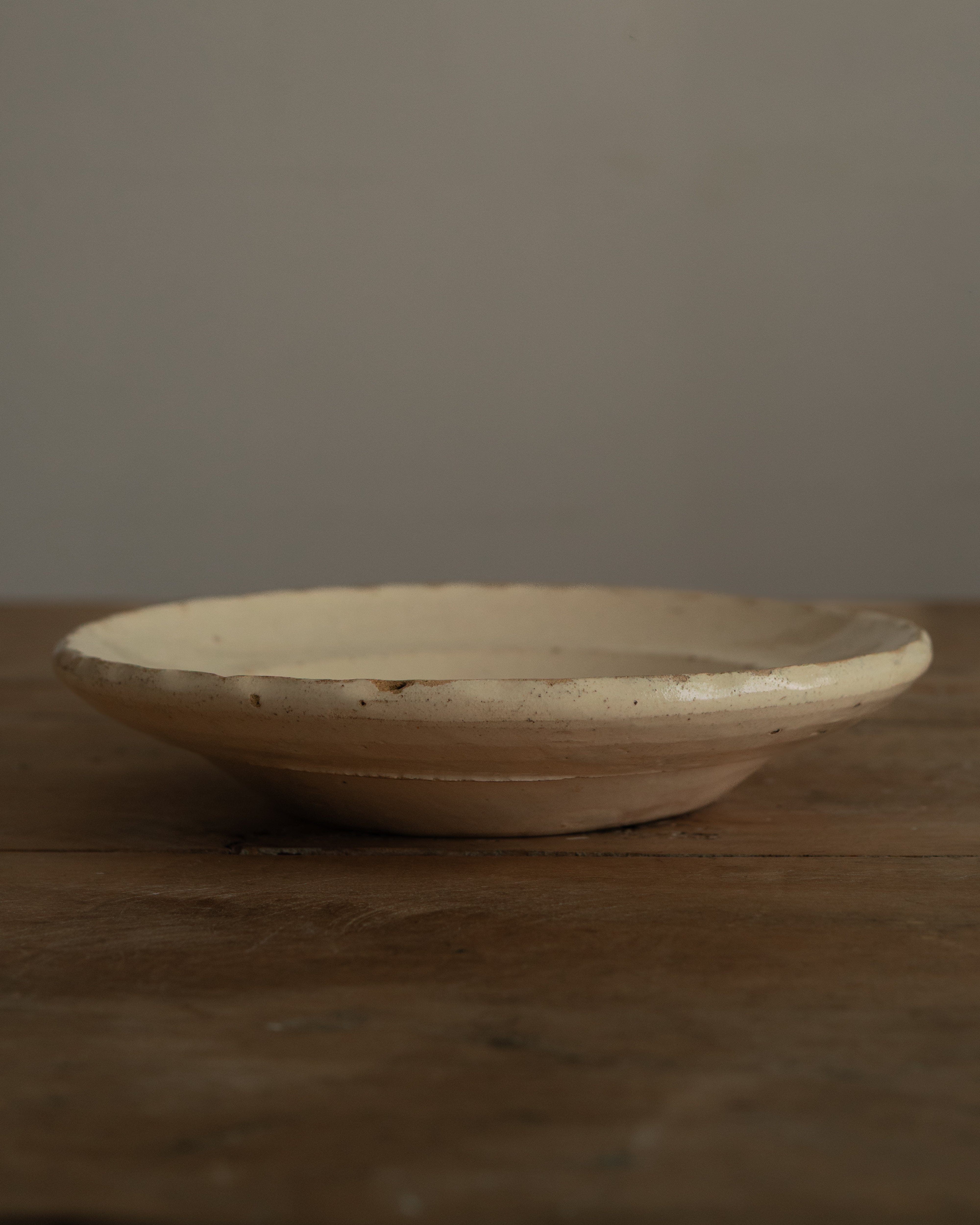 19th Century Italian Grottaglie, Puglia, Tin-Glazed Flower Plate AN-25194