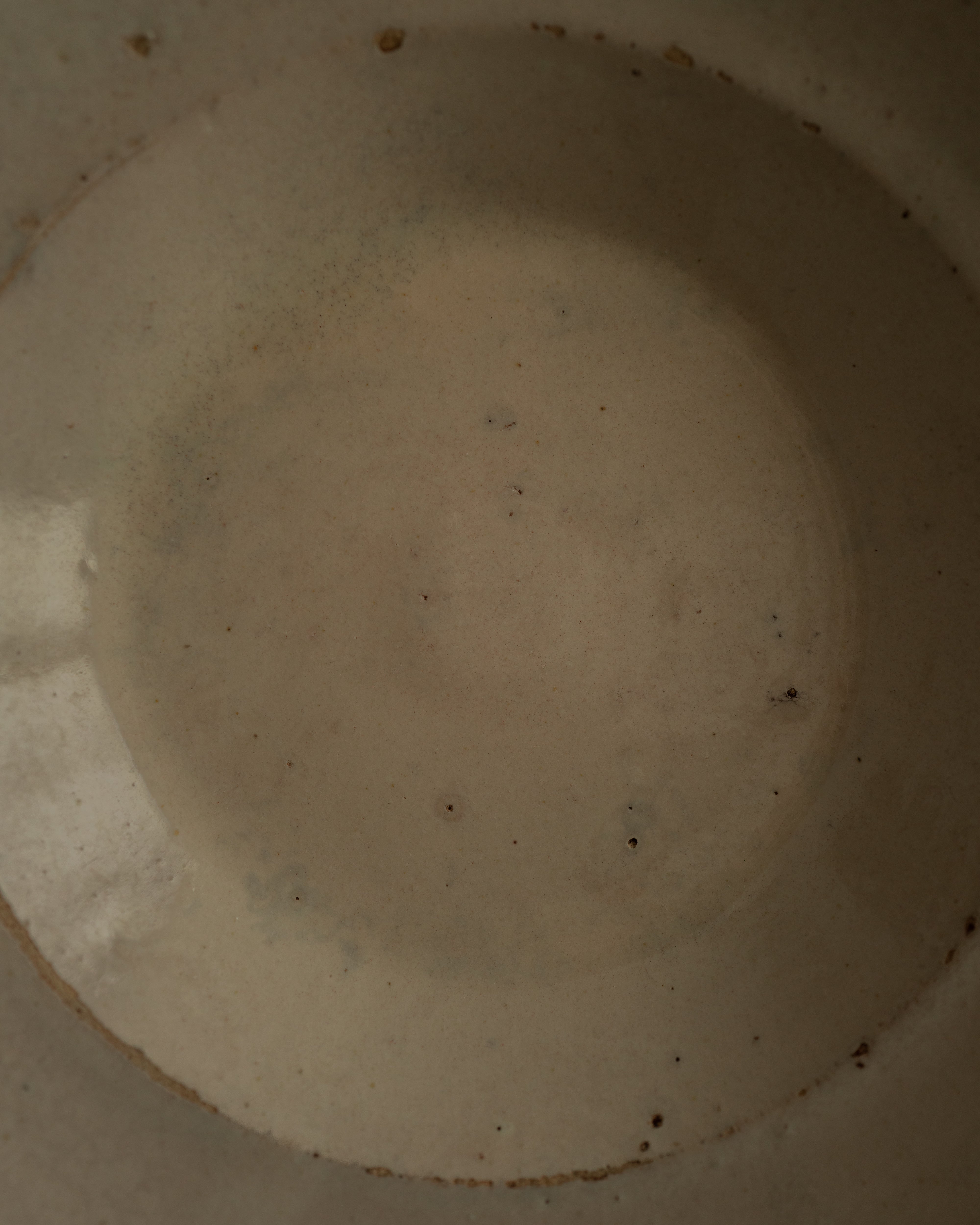 19th Century Italian Grottaglie, Puglia, Tin-Glazed Flower Plate AN-25194