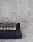 HEATHER WAFFLE Lattice Linen Imabari Towel kontex / ヘザーワッフル コンテックス タオル, タオル,- ambiant
