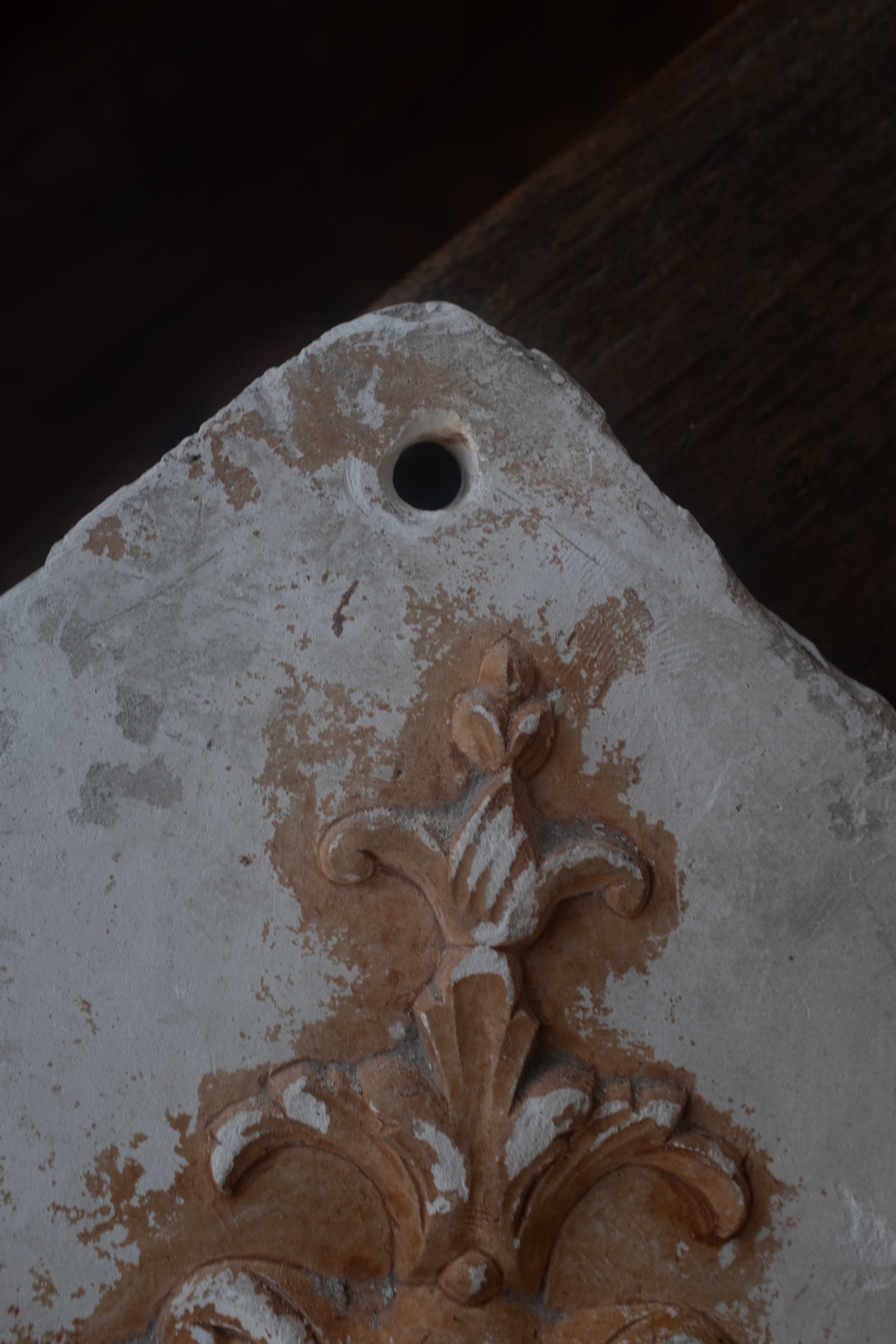 French antique plaster object AT-21011