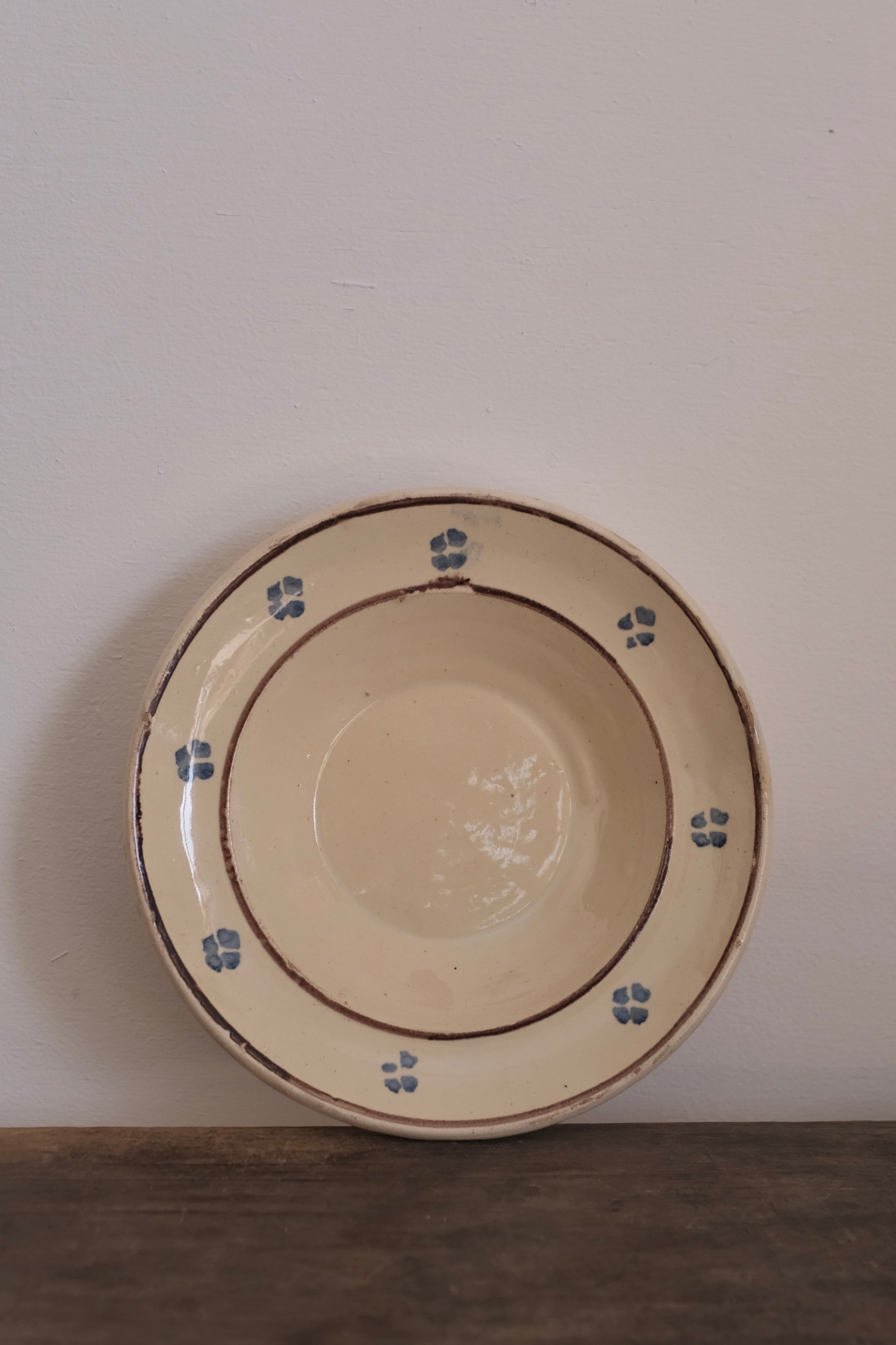  Italy Antique Puglia Small Deep Plate / プーリア イタリア アンティーク 小皿 グロッターリエ 23332, Puglia Plate 23332,- ambiant