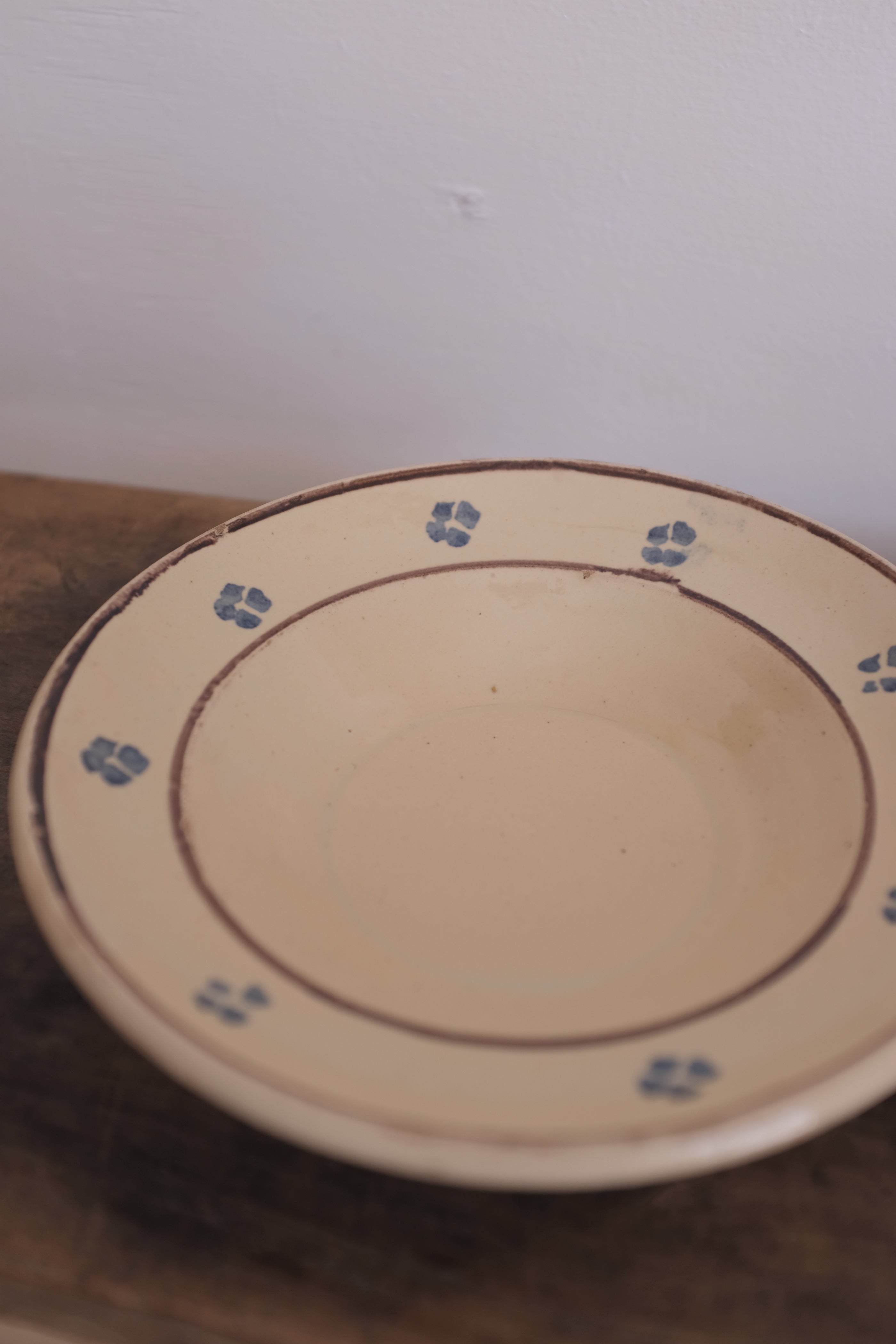  Italy Antique Puglia Small Deep Plate / プーリア イタリア アンティーク 小皿 グロッターリエ 23332, Puglia Plate 23332,- ambiant