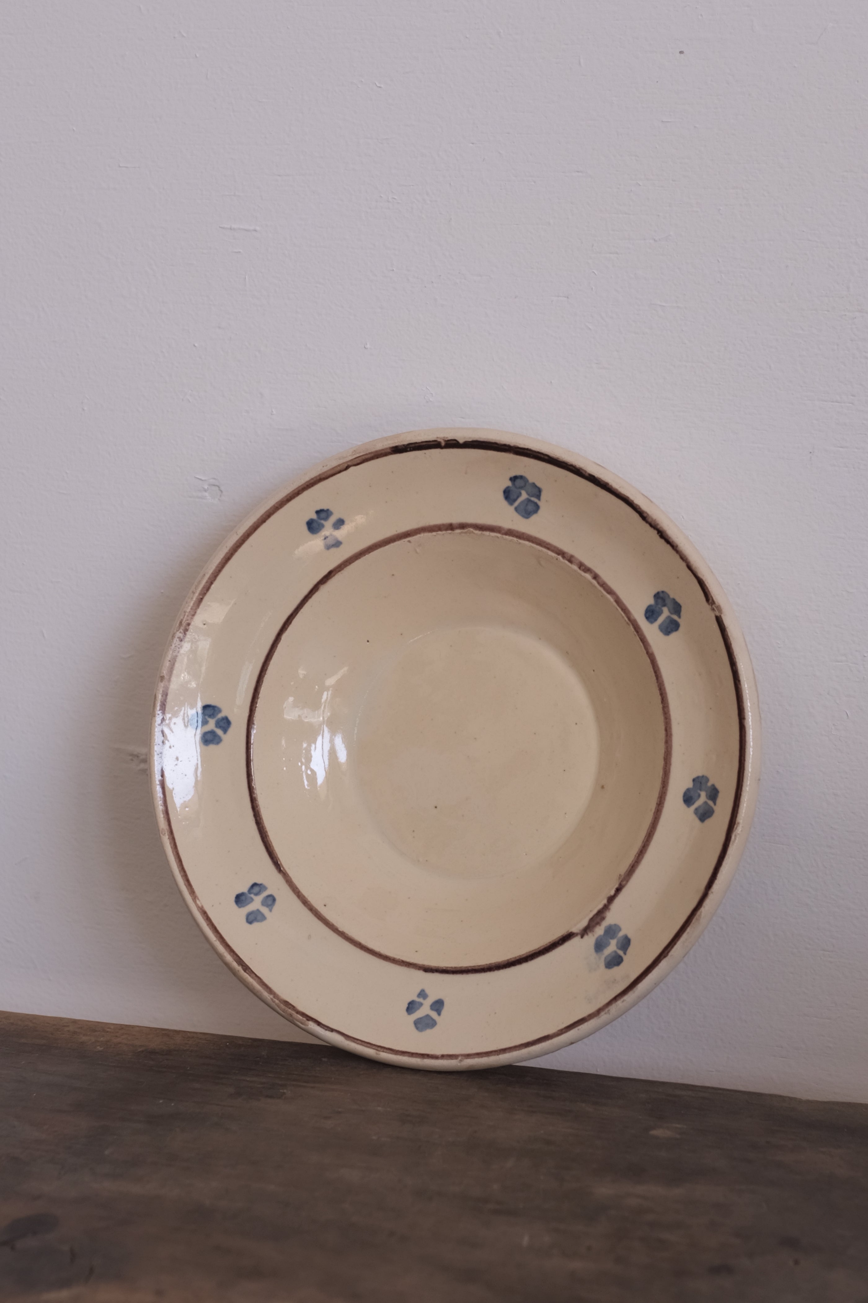  Italy Antique Puglia Small Deep Plate / プーリア イタリア アンティーク 小皿 グロッターリエ 23332, Puglia Plate 23332,- ambiant