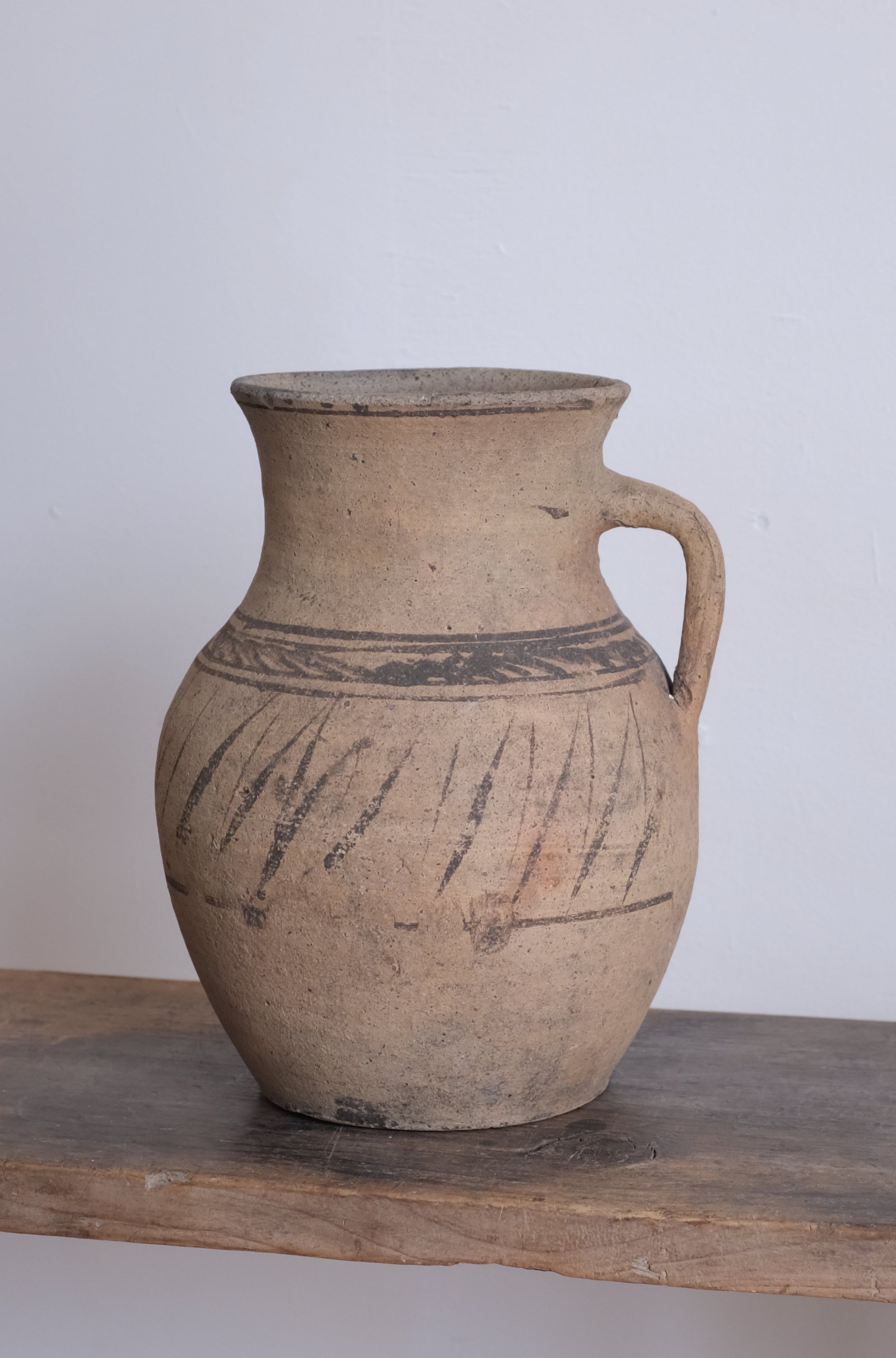  Ukraine Antique  Clay Pot / ウクライナ アンティーク 素焼き壺, ウクライナポット,- ambiant