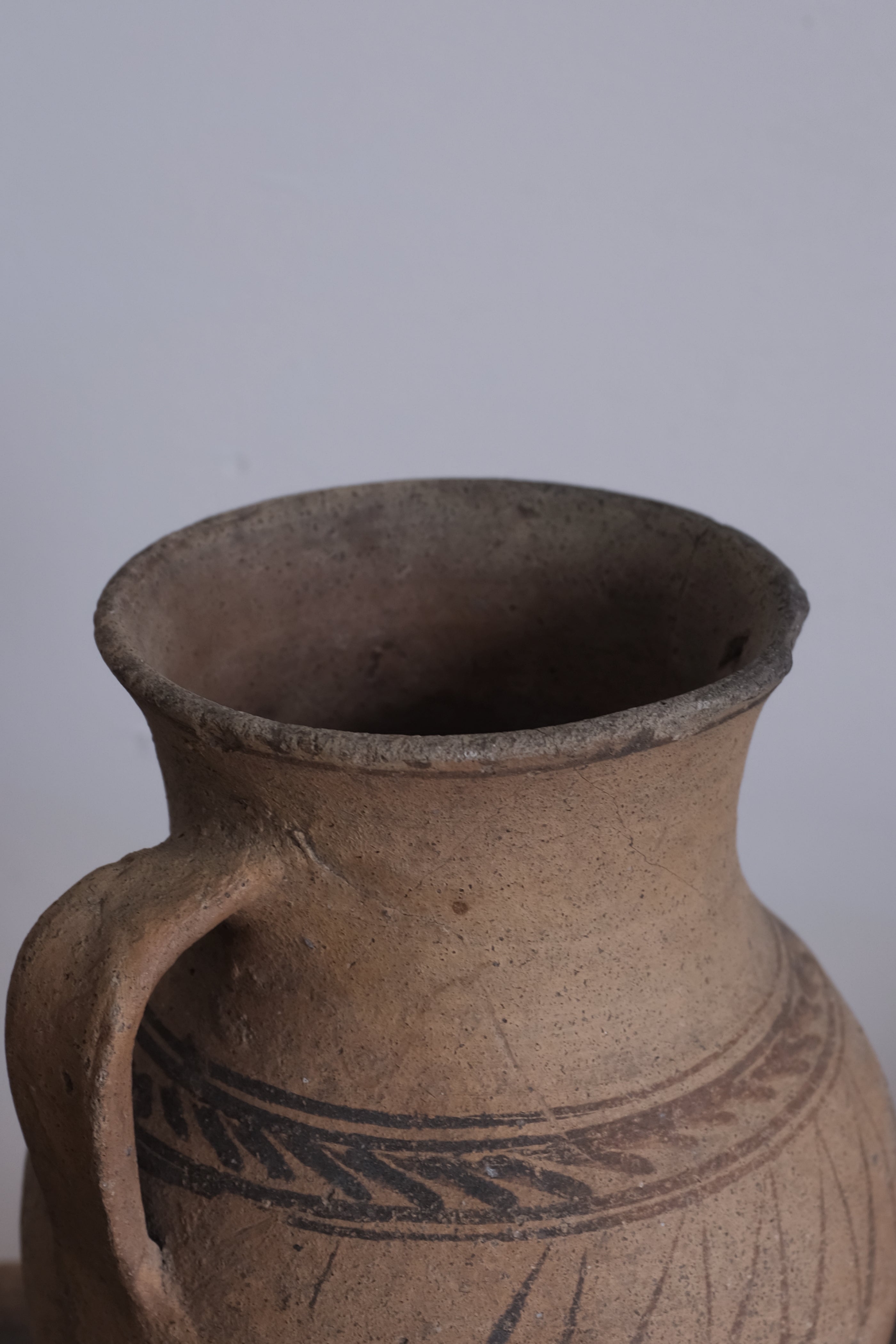  Ukraine Antique  Clay Pot / ウクライナ アンティーク 素焼き壺, ウクライナポット,- ambiant