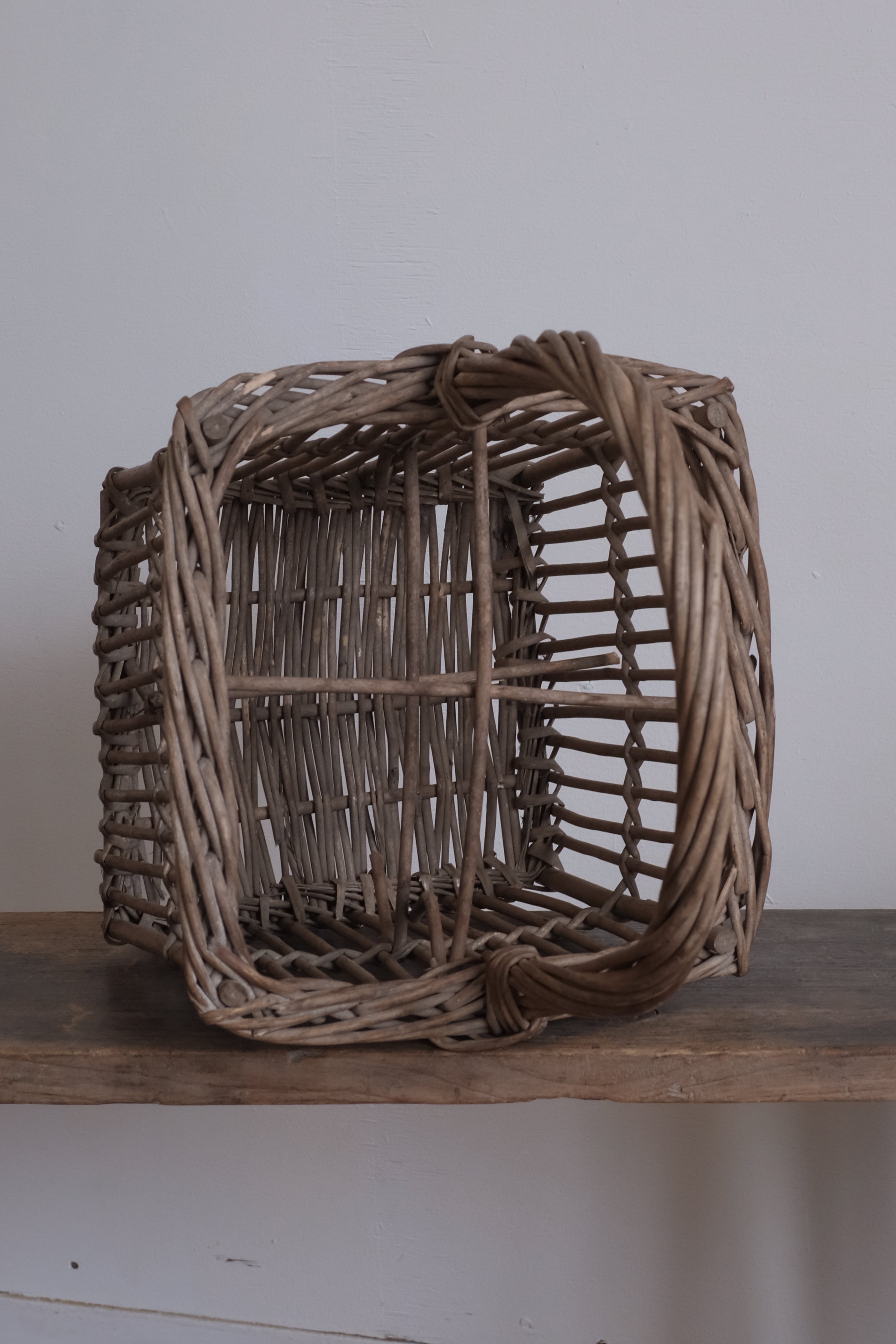  French Wicker Basket  "Panier" / フランス ボトル入れ用 パニエ, French Wicker Basket "Panier",- ambiant