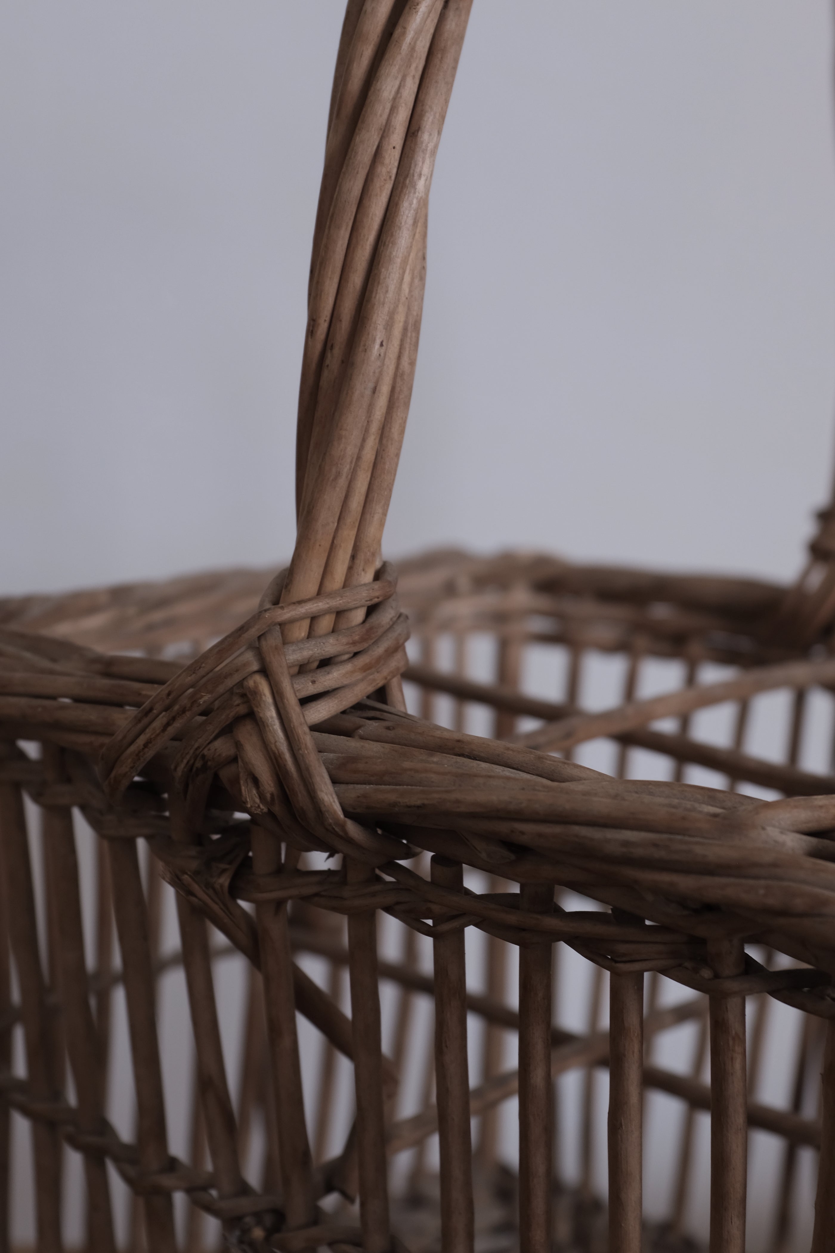  French Wicker Basket  &quot;Panier&quot; / フランス ボトル入れ用 パニエ, French Wicker Basket &quot;Panier&quot;,- ambiant