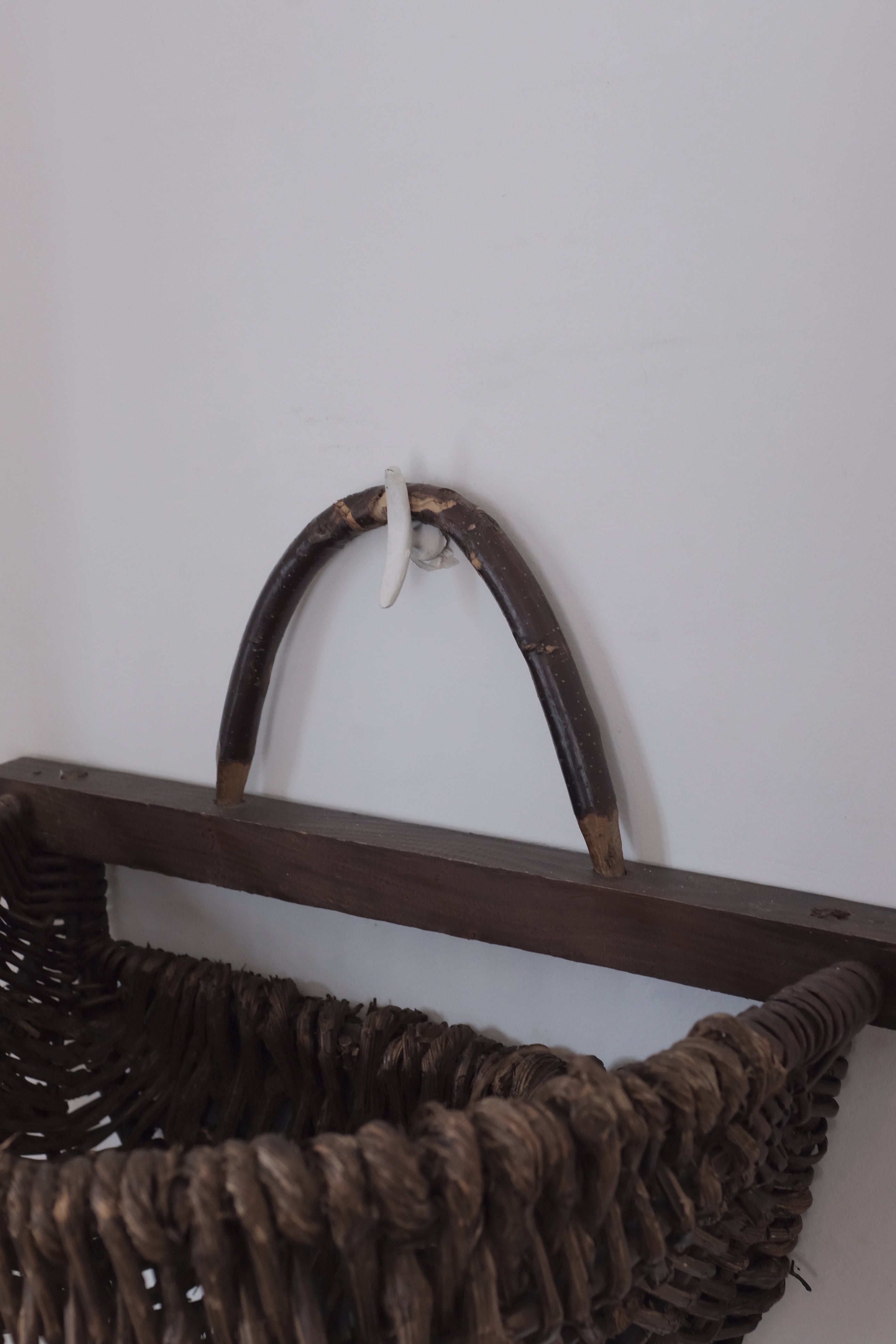  French Wall Hanging Basket  &quot;Panier&quot; / フランス アンティーク 壁掛け パニエ, French Wall Hanging Basket &quot;Panier&quot;,- ambiant