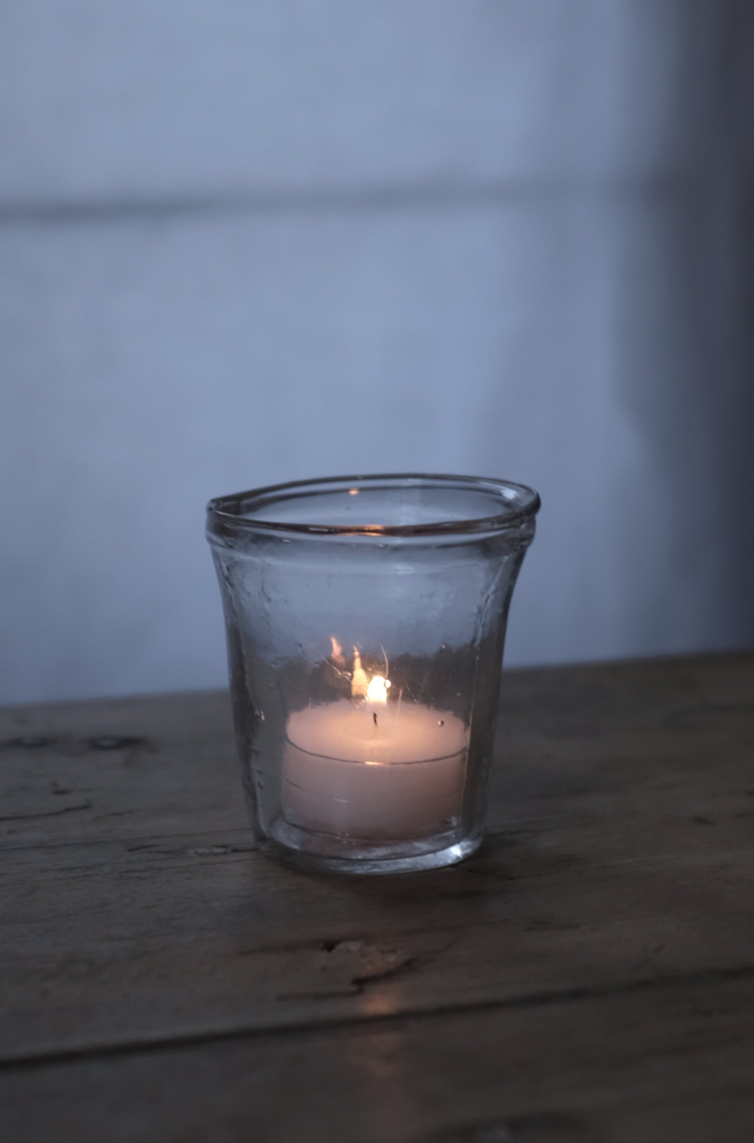  Votive Candle Holder / フランス アンティーク 教会のキャンドルグラス, 教会のキャンドルグラス,- ambiant