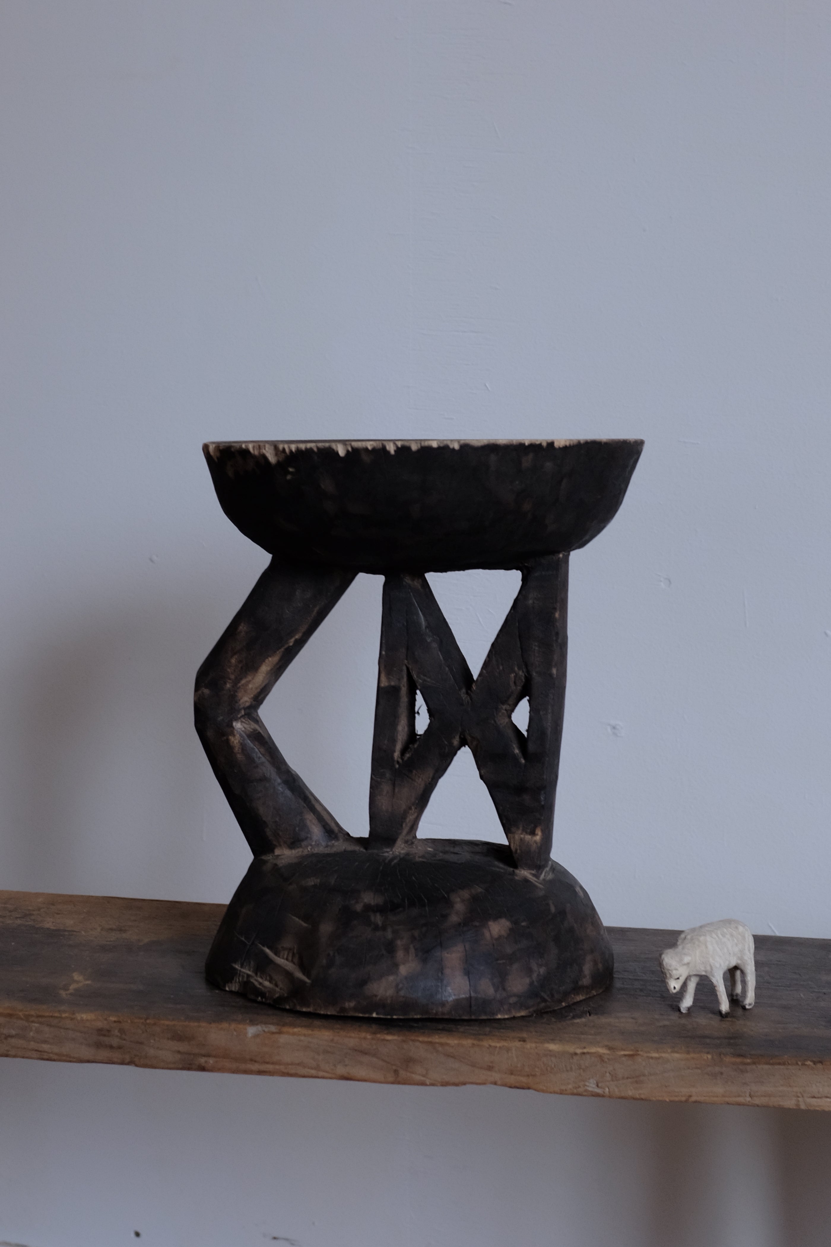  Tonga Wooden Stool / トンガ族 スツール, Tonga Wooden Stool,- ambiant