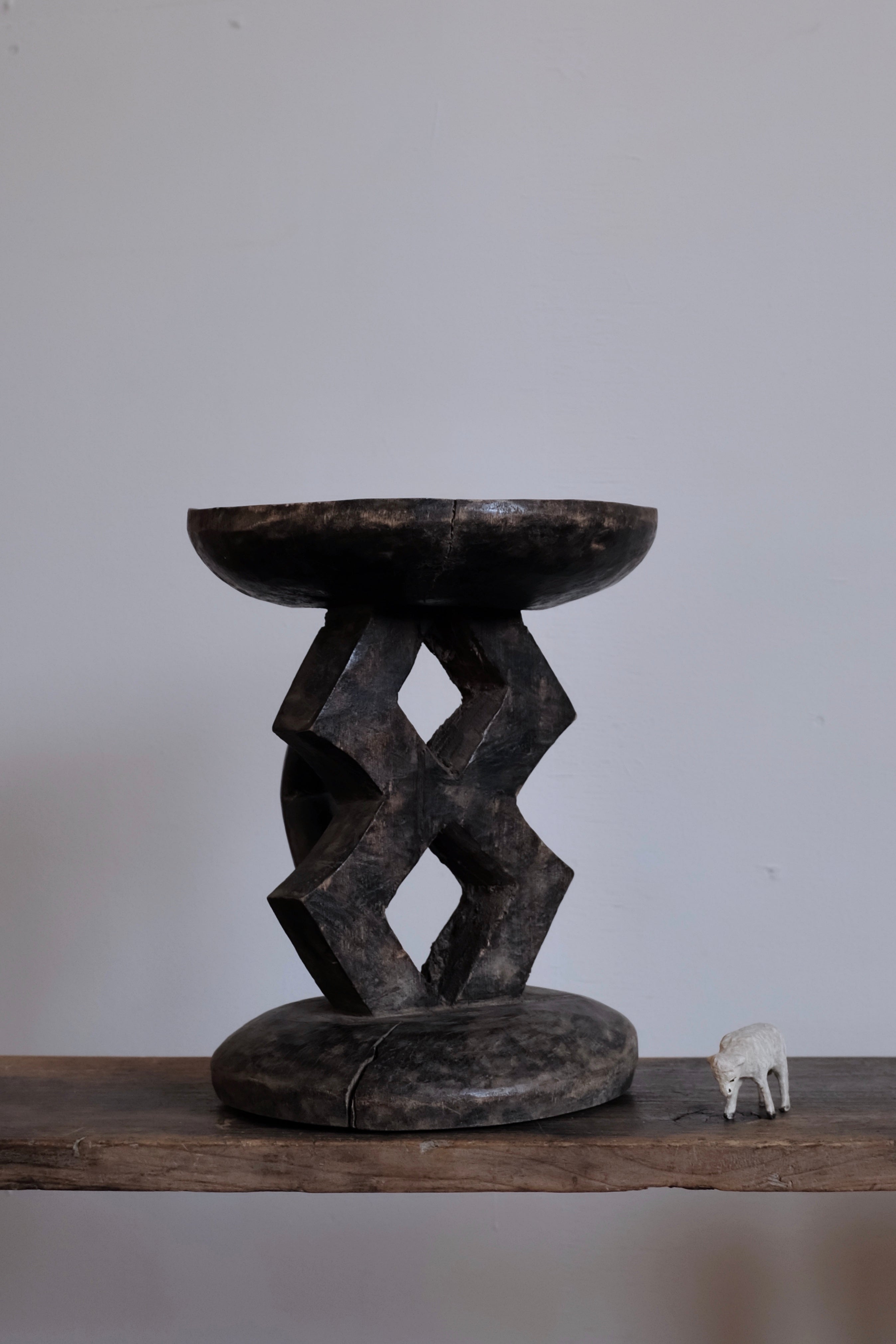  Tonga Wooden Stool / トンガ族 スツール, Tonga Wooden Stool,- ambiant