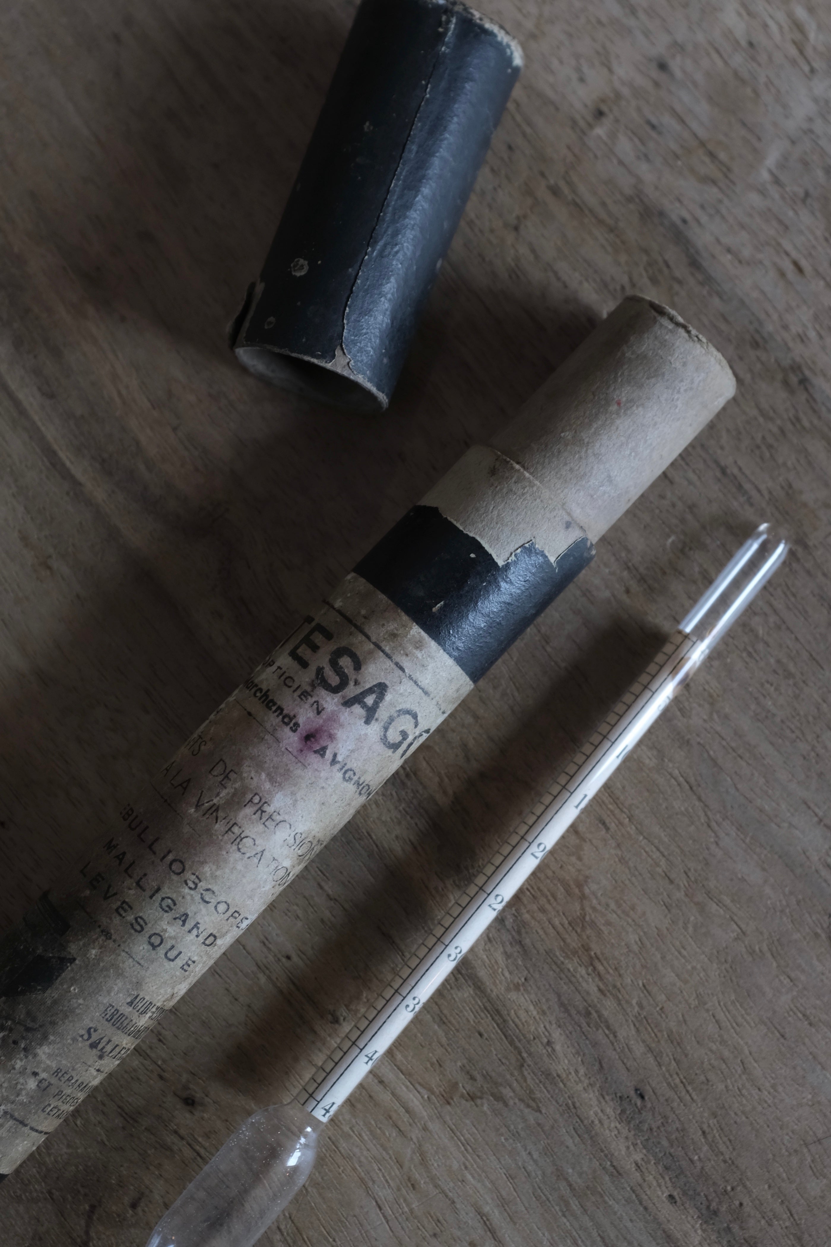  French Antique Glass Hydrometer / フランス アンティーク 比重計 ボーメ計, Antique Glass Hydrometer,- ambiant