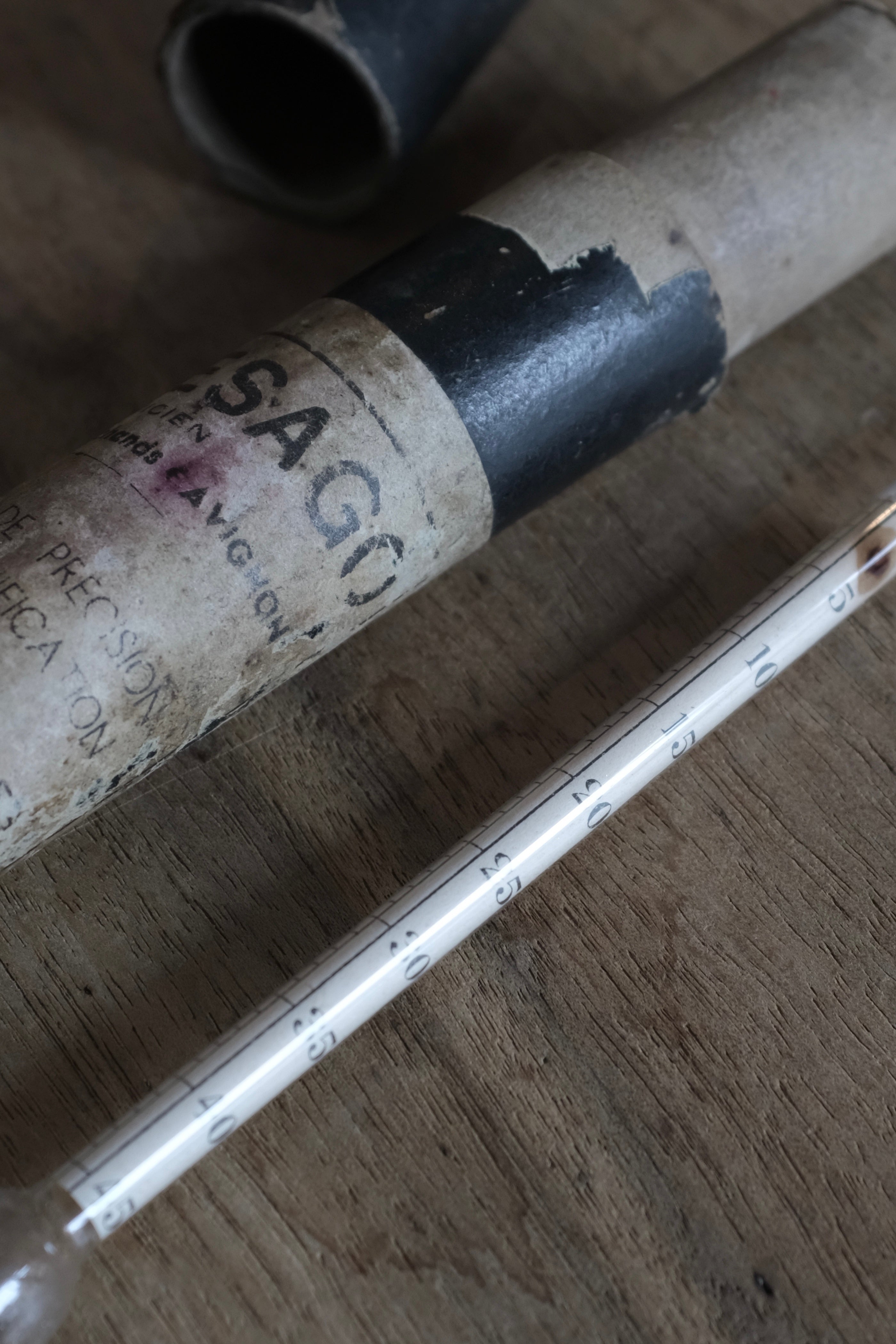  French Antique Glass Hydrometer / フランス アンティーク 比重計 ボーメ計, Antique Glass Hydrometer,- ambiant