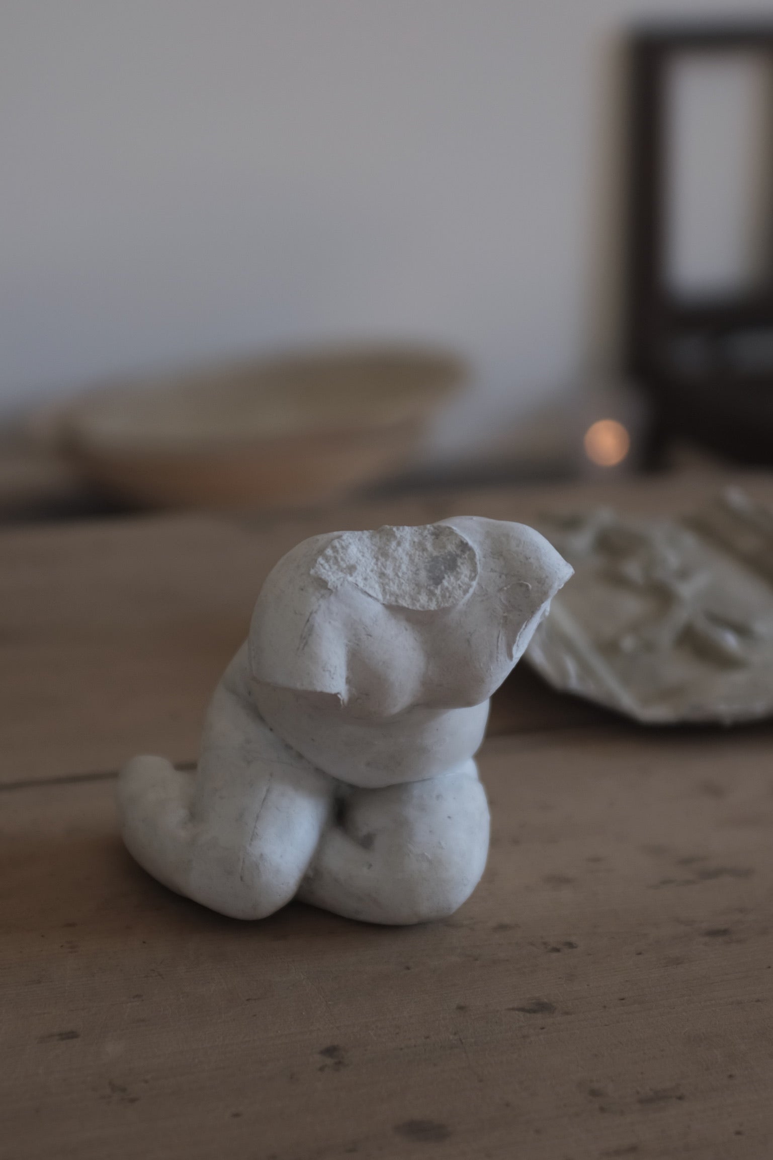  Plaster Antique Object / 石膏 デッサン用 オブジェ アンティーク フランス, Plaster Antique Object,- ambiant