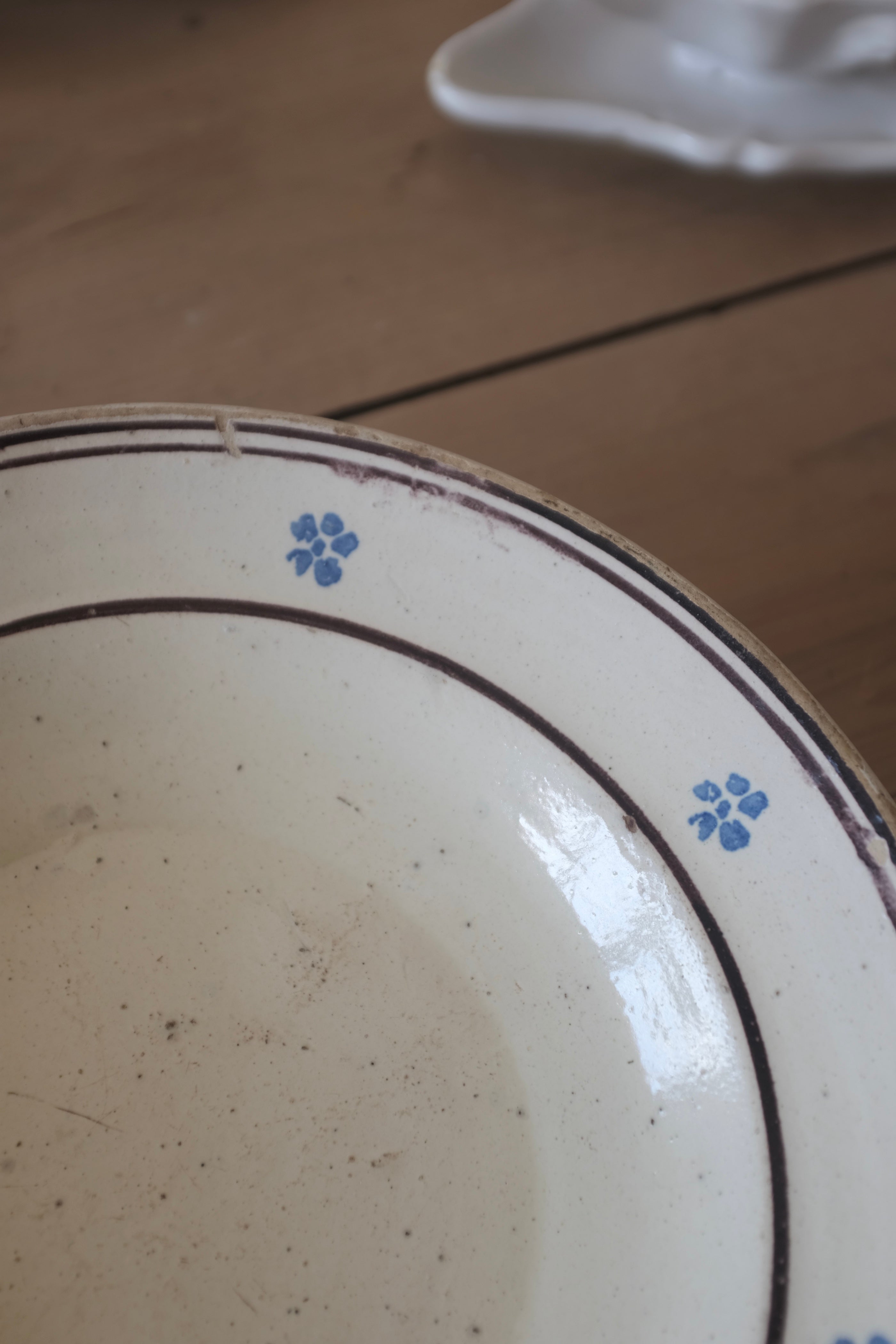  Italy Antique Puglia Large Deep Plate / プーリア イタリア アンティーク 大皿 23412, Puglia 23412,- ambiant