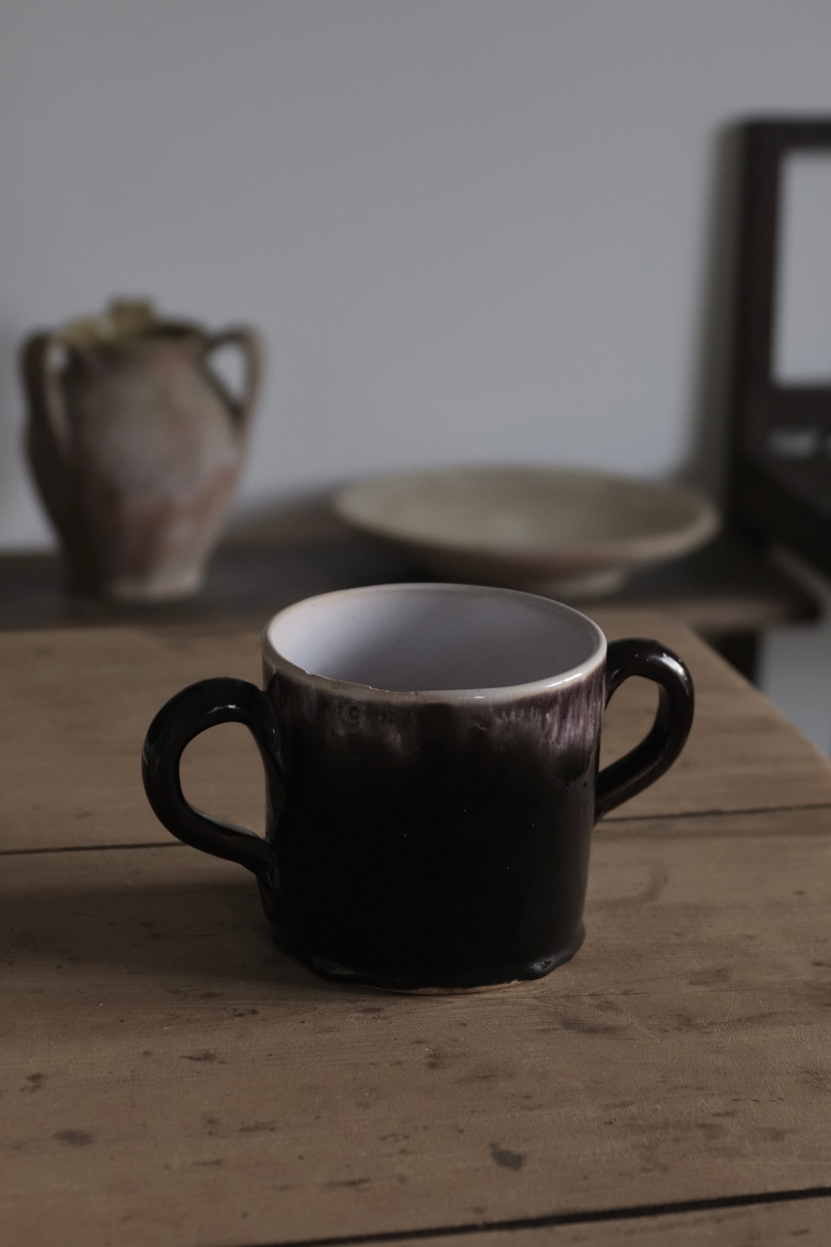  Cul Noir  Double Handle Mug / キュノワール 両手ハンドル マグカップ, Cul Noir,- ambiant