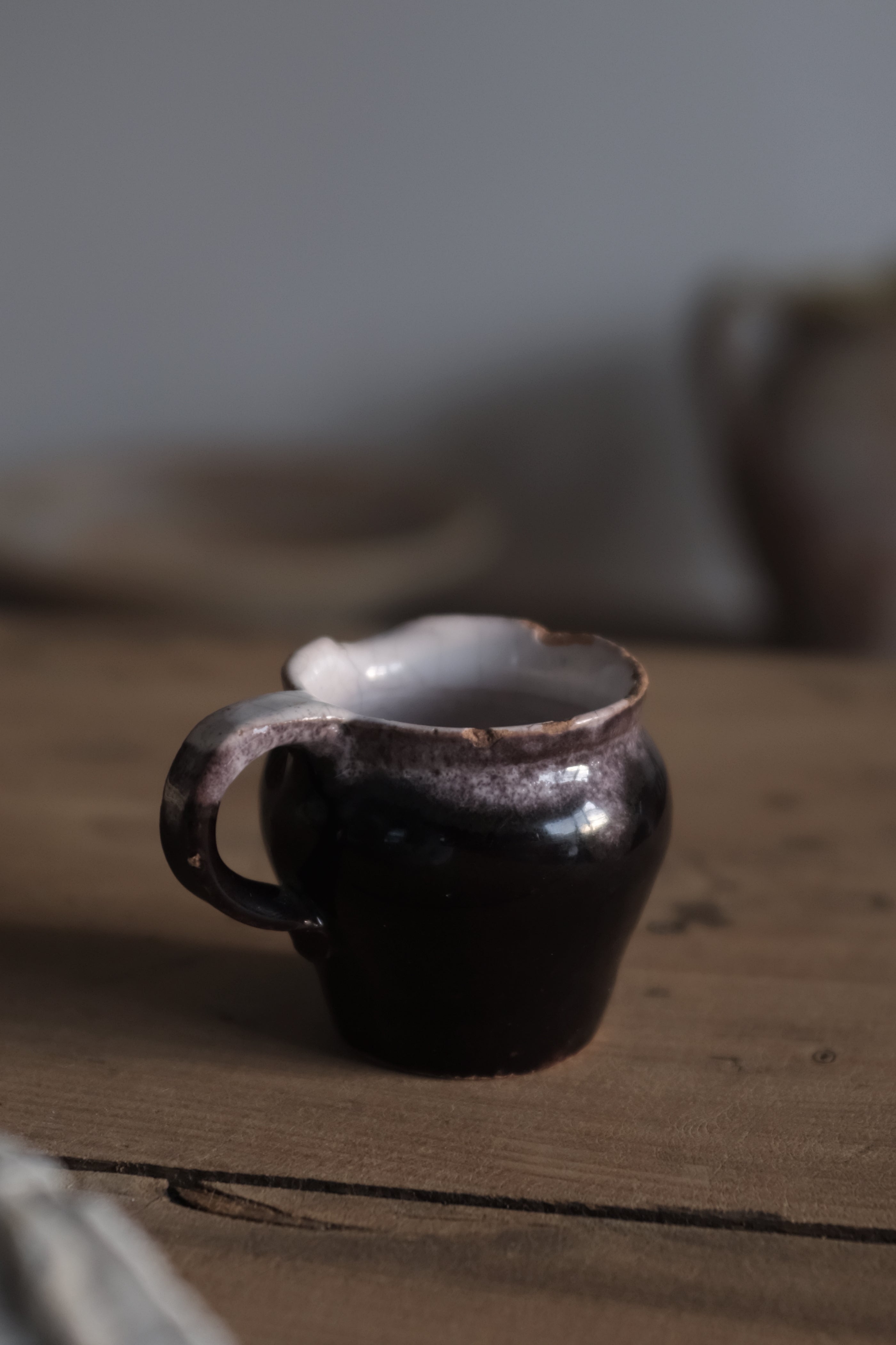  Cul Noir  Milk Pitcher / キュノワール クレミエ ミルクピッチャー, Cul Noir Milk Pitcher,- ambiant