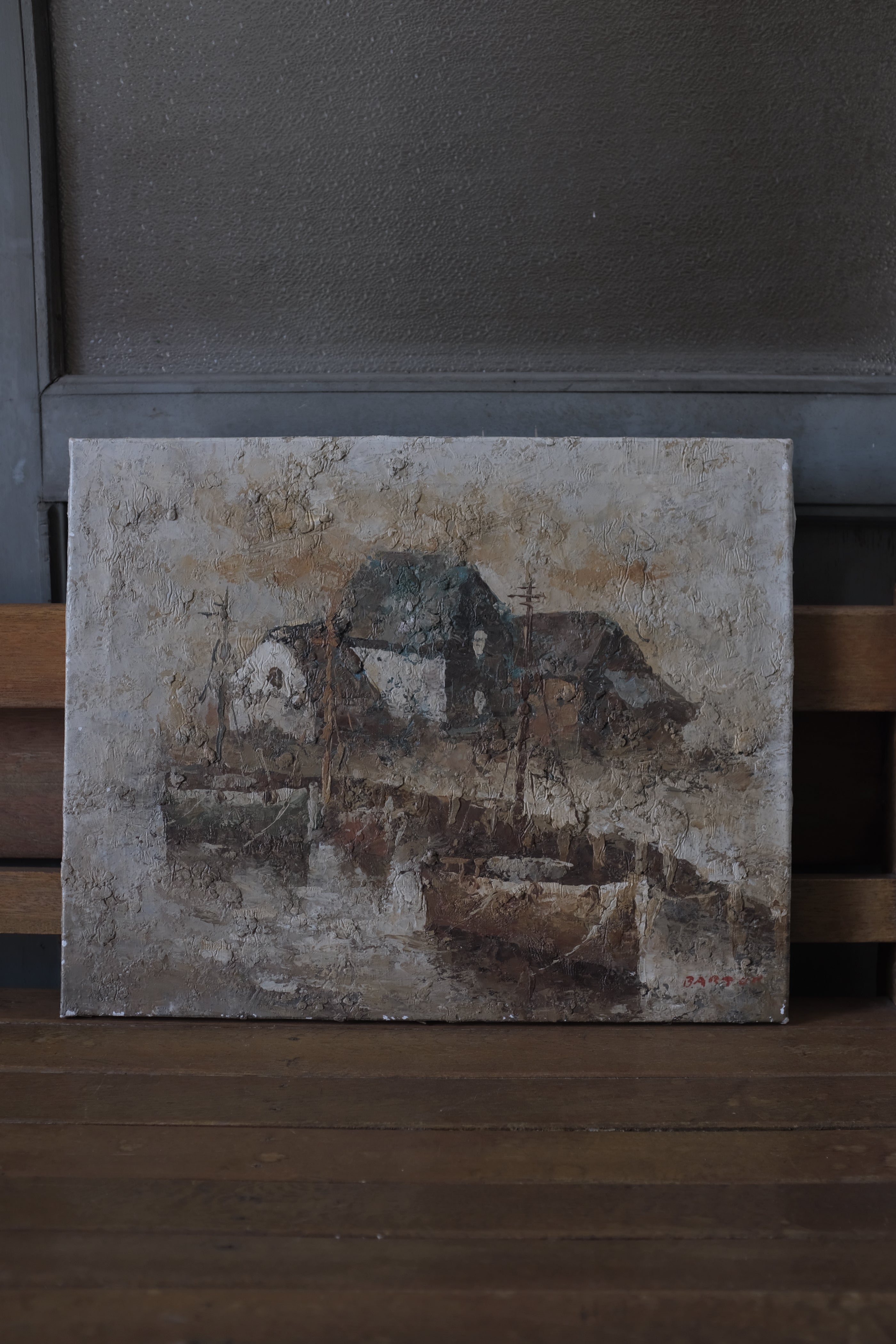  Antique Oil Painting / 油彩画 絵画 フランス アンティーク, Antique Oil Painting,- ambiant