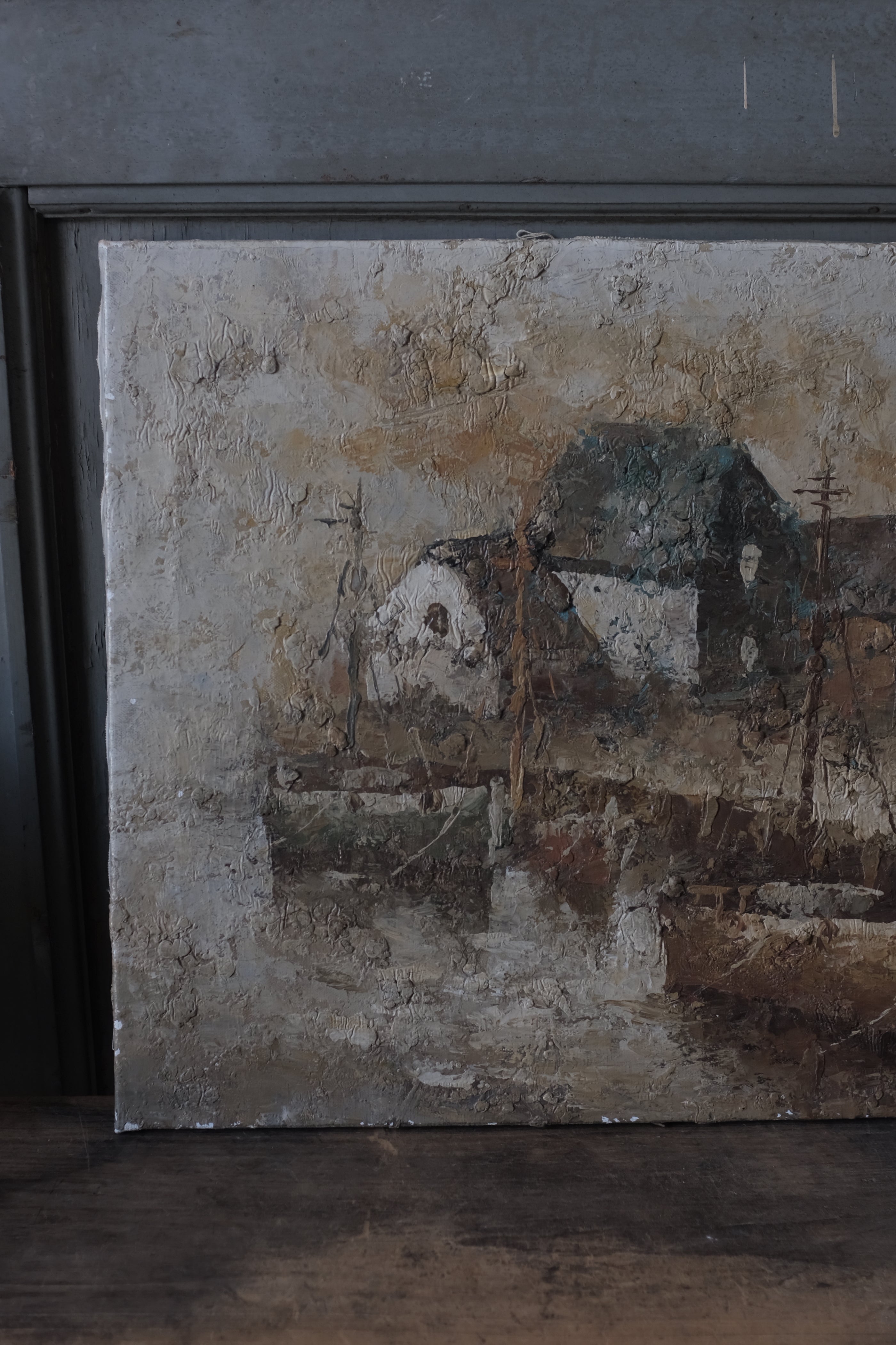  Antique Oil Painting / 油彩画 絵画 フランス アンティーク, Antique Oil Painting,- ambiant