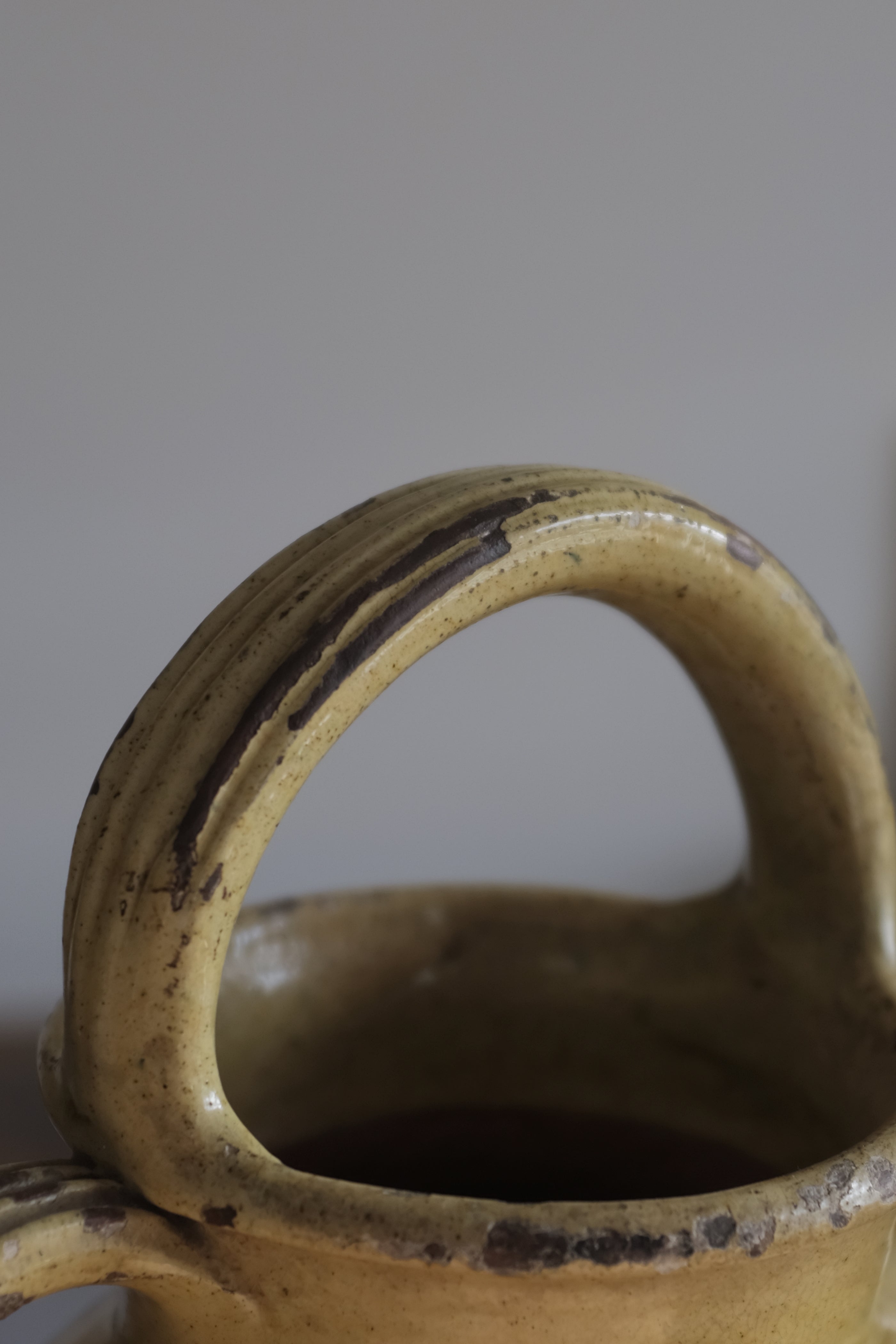  Antique Provence Pitcher &quot;Gargoulette&quot; 1800s / 南仏 ピシェ 19世紀, Gargoulette,- ambiant