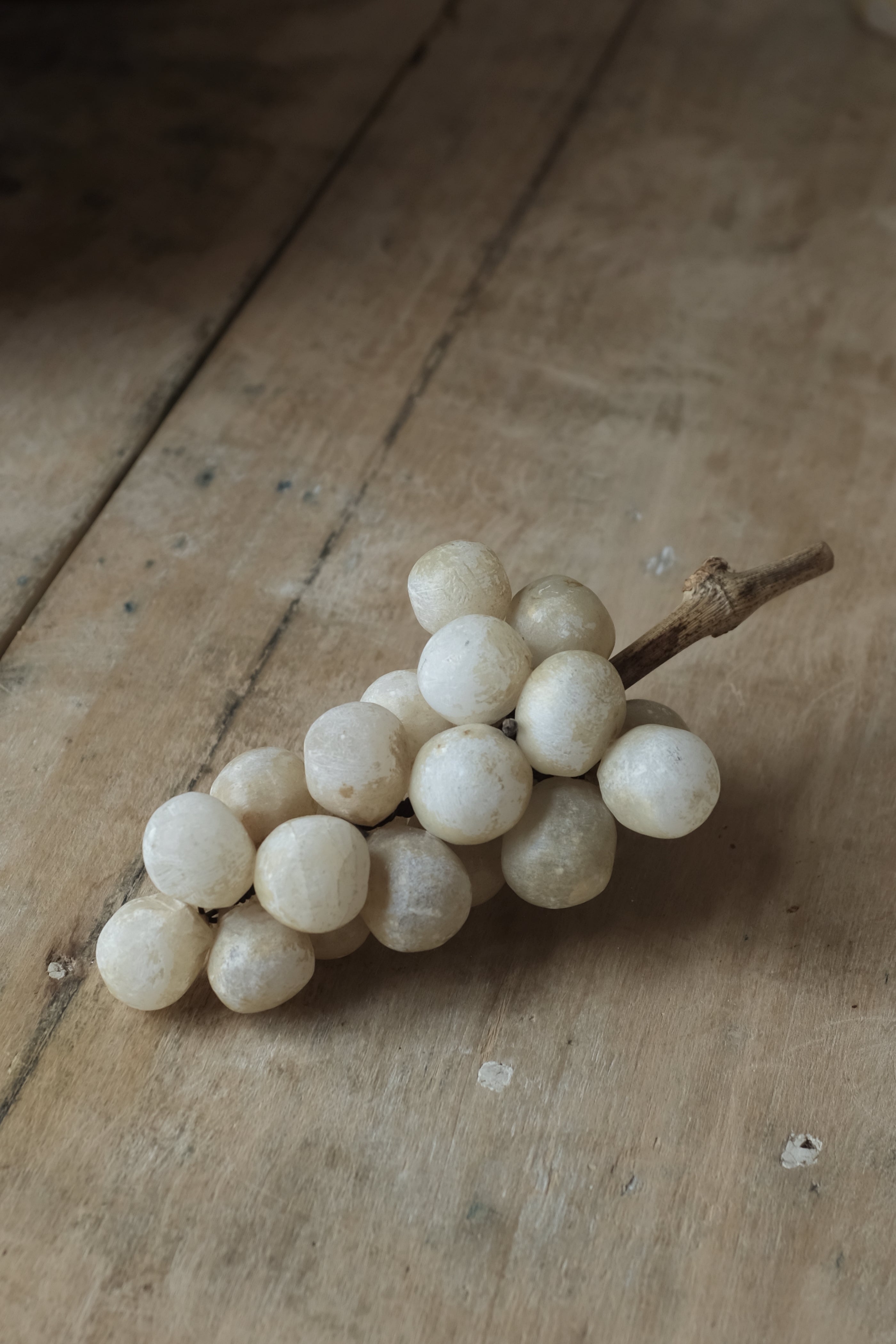  Italian Alabaster Stone Fruits Object / イタリア アラバスター フルーツ オブジェ, Fruits Object,- ambiant