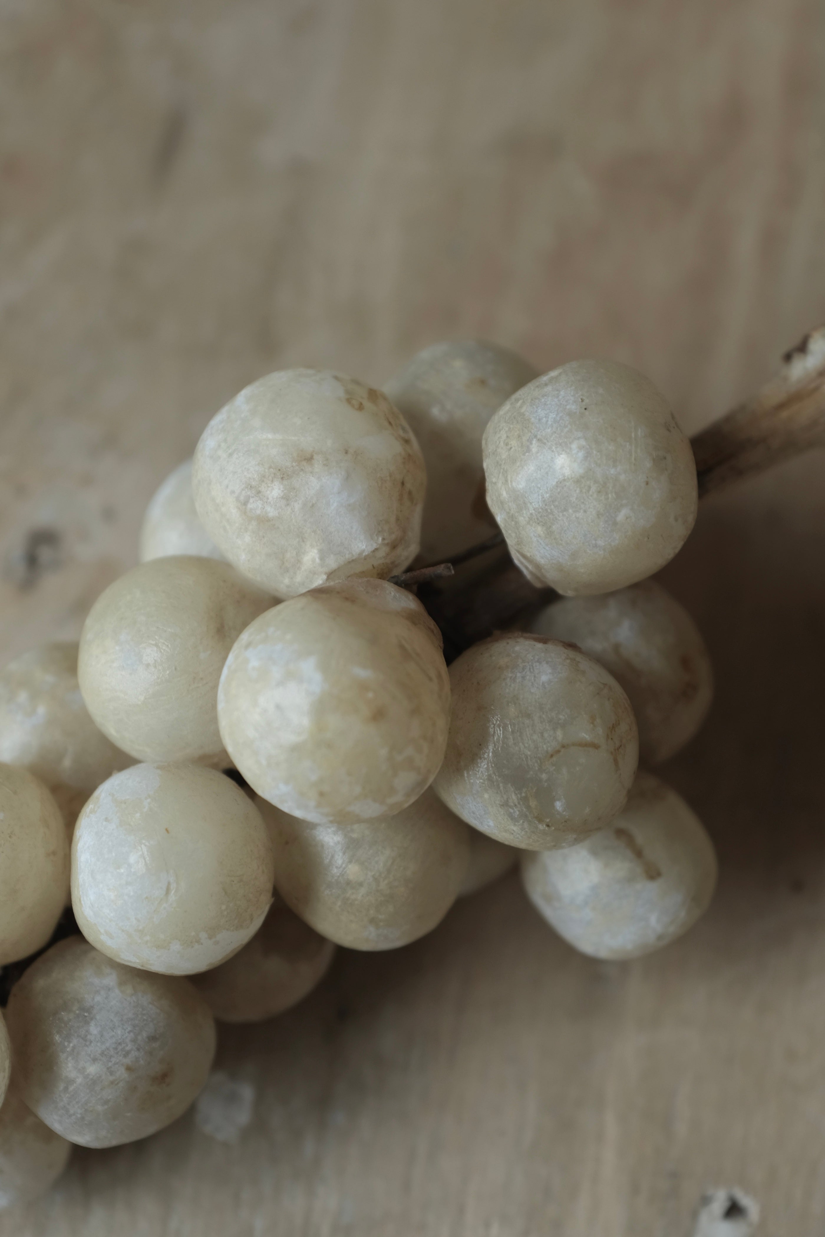  Italian Alabaster Stone Fruits Object / イタリア アラバスター フルーツ オブジェ, Fruits Object,- ambiant