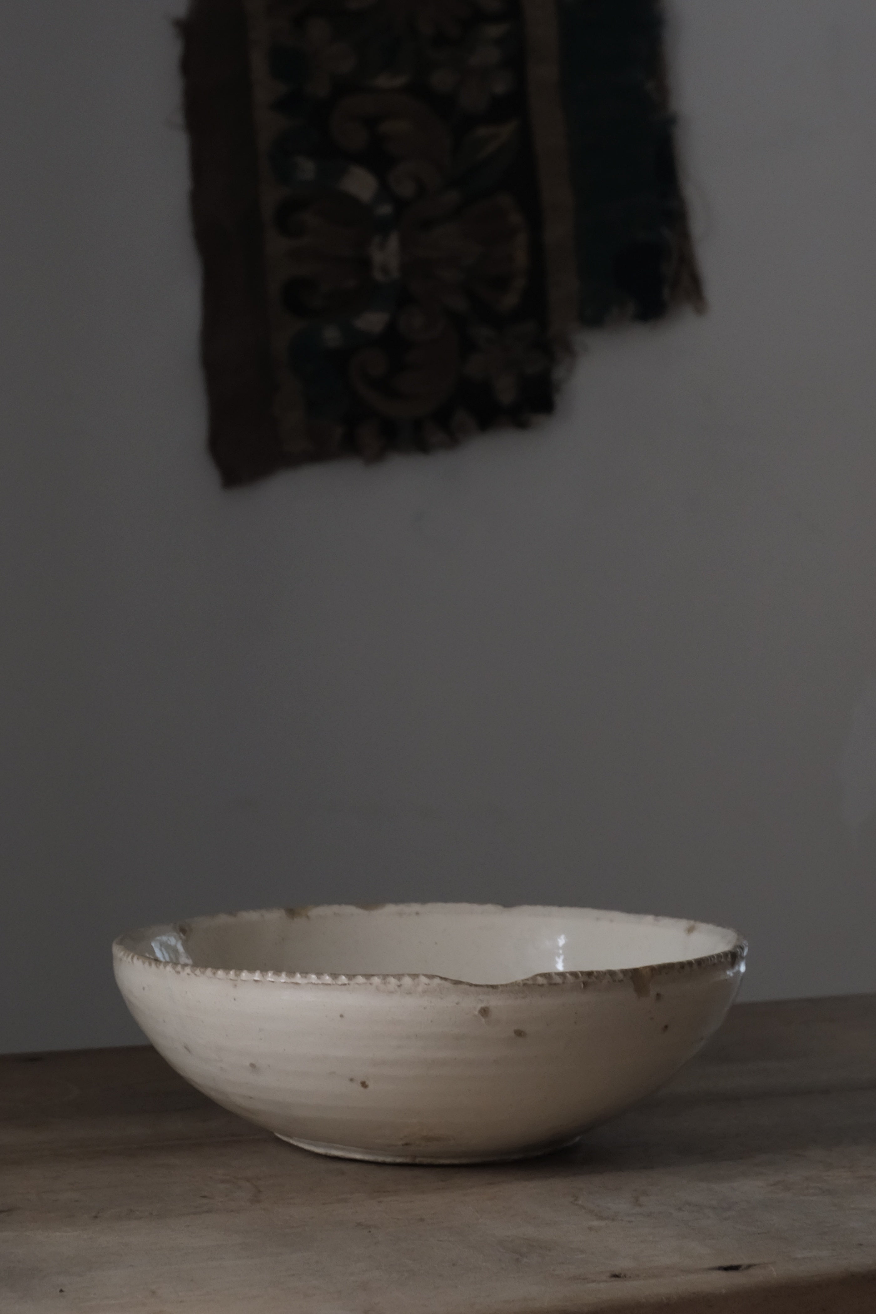  Italy Antique Grottaglie Bowl 1800s / 19世紀 イタリア アンティーク ボウル プーリア グロッターリエ23084, Puglia,- ambiant