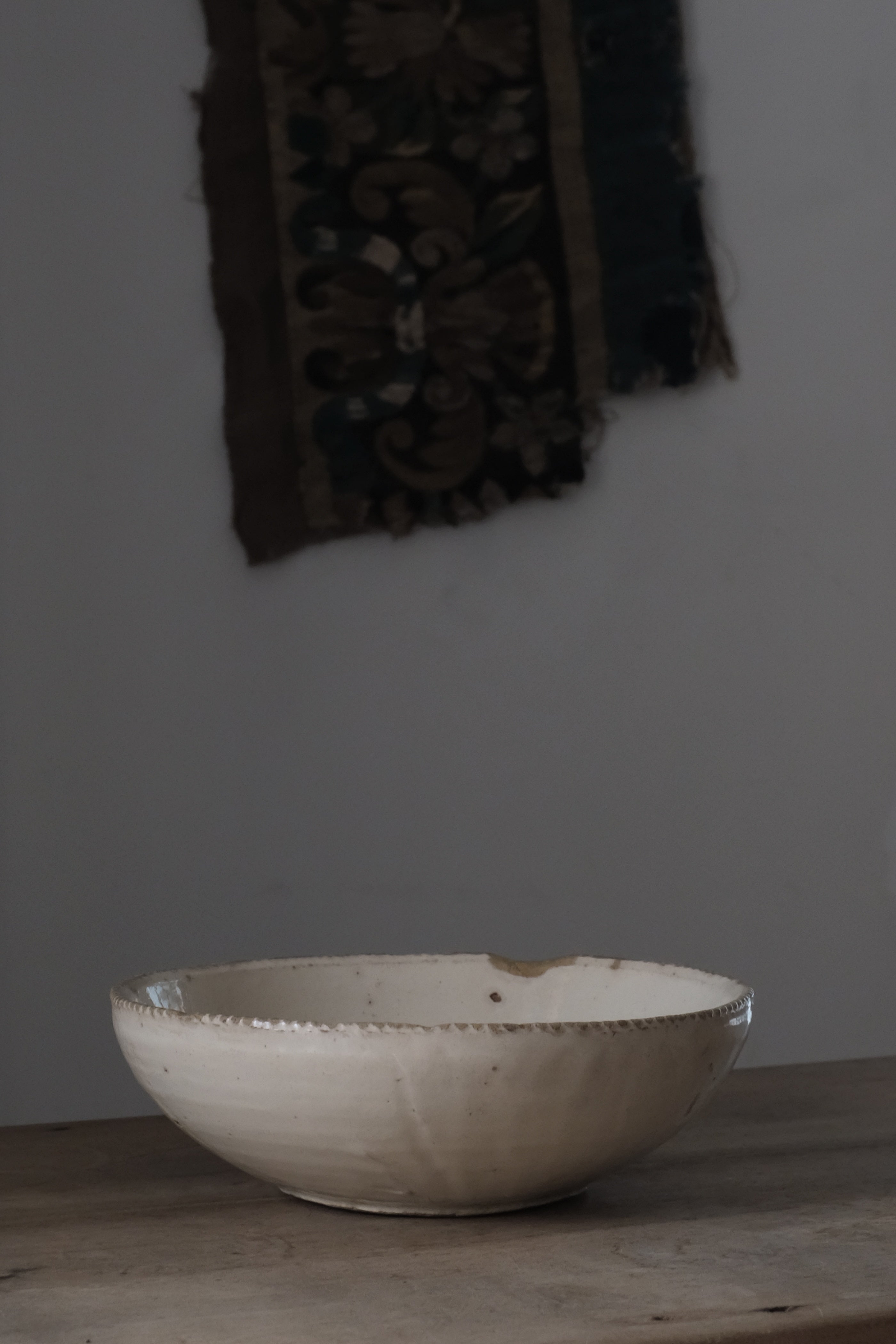  Italy Antique Grottaglie Bowl 1800s / 19世紀 イタリア アンティーク ボウル プーリア グロッターリエ23084, Puglia,- ambiant